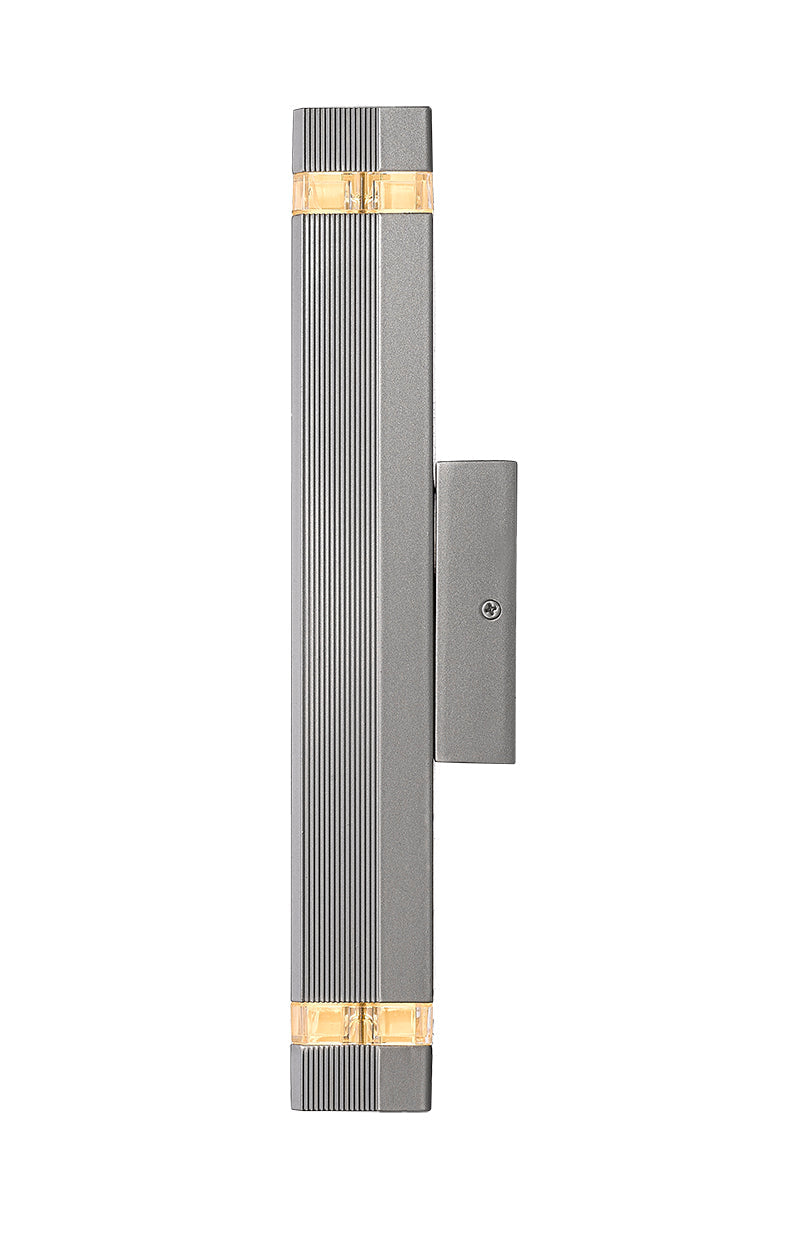 Brisson 2-Light Up Down Black Outdoor Wall Light-zoom-6