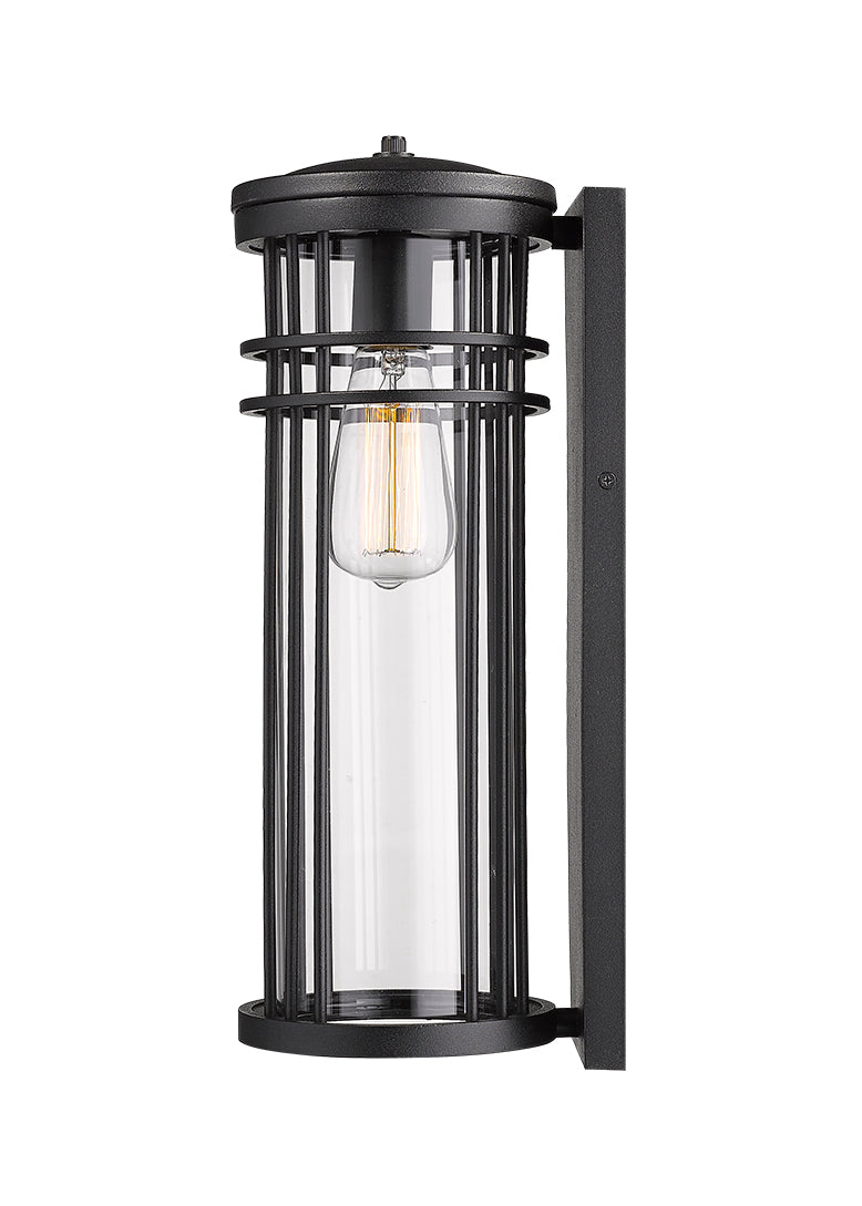 Sicily 1-Light Clear Large Outdoor Wall Light-2