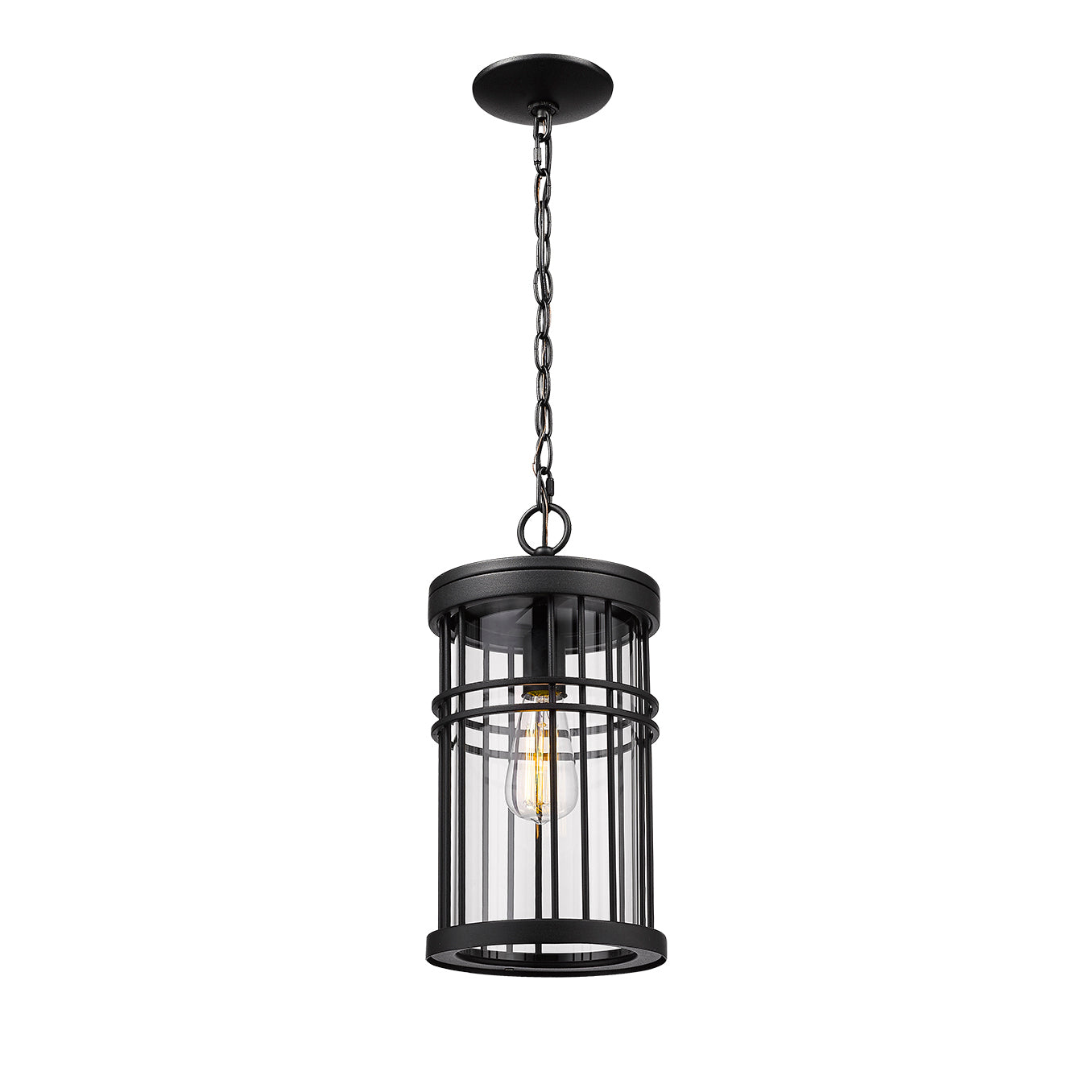 Sicily 1-Light Outdoor Hanging Light-3
