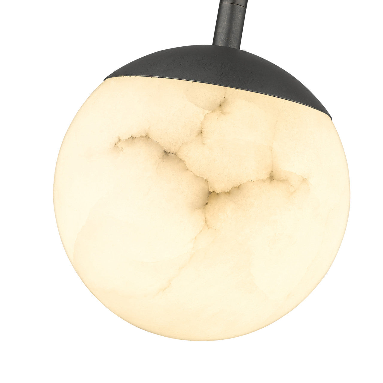 Amelia 6-Light Hand Carved Alabaster Chandelier By Modition Lighting-8