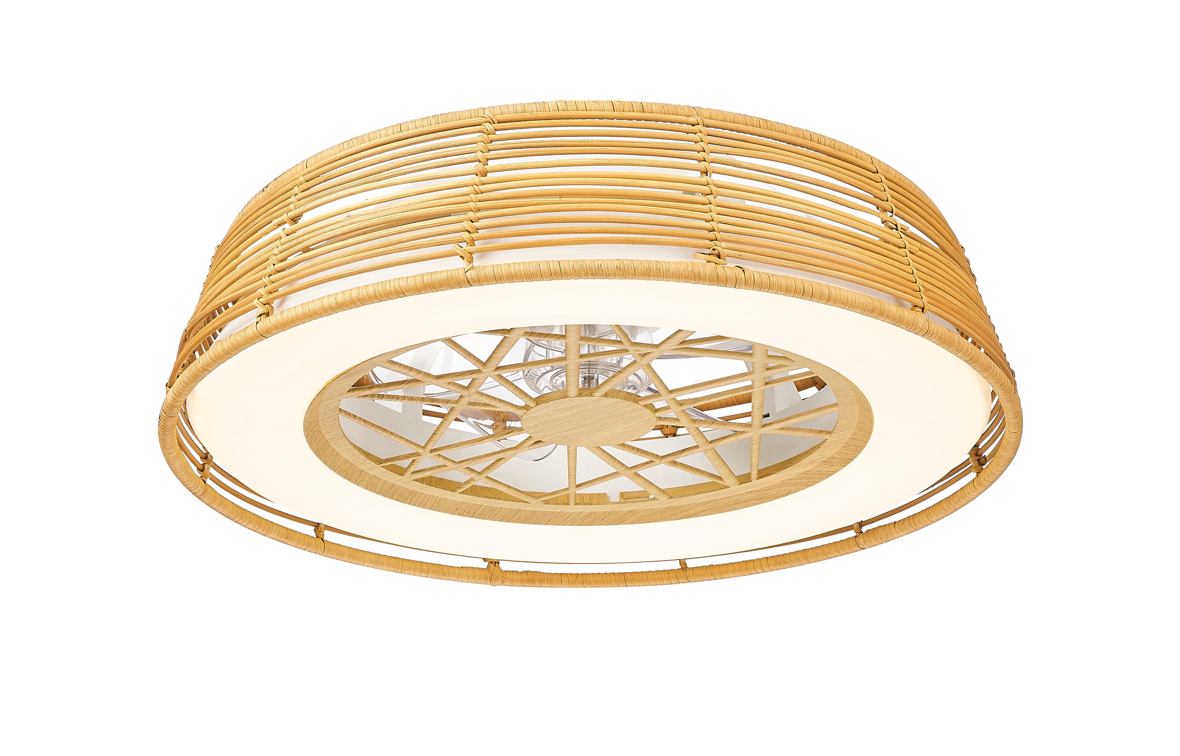 Hono 23" Smart Fandelier Fan Damp Rated-zoom-2