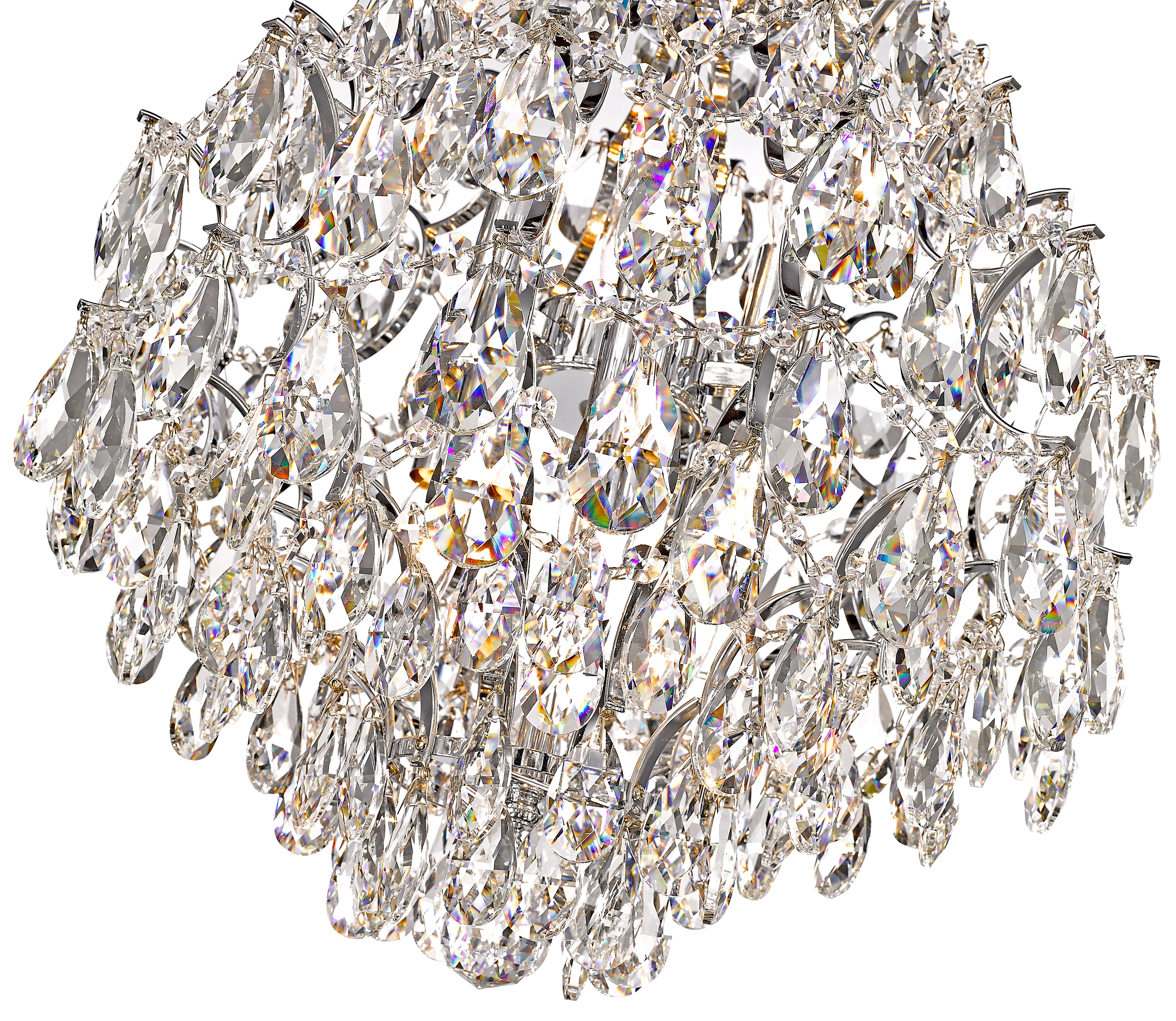 Charlotte 6-Light Black Frame Chandelier-zoom-6