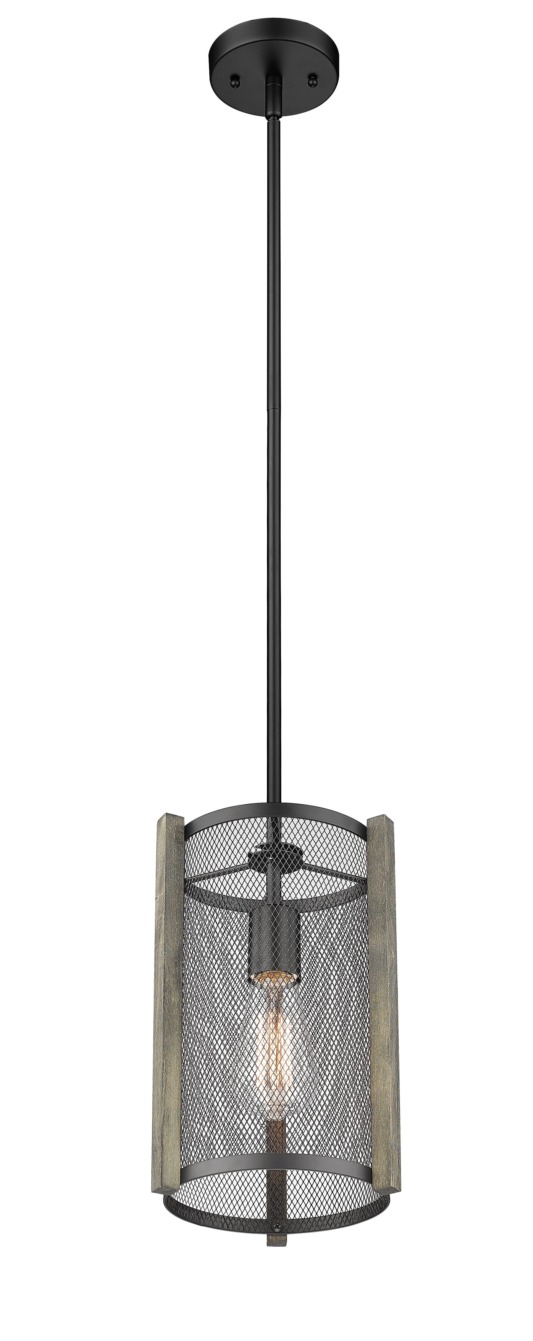 Forge & Fern One Light Multi-Finish Mini-Pendant