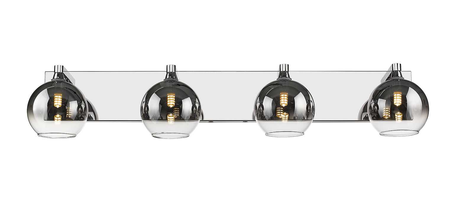 Unite 4-Light Bathroom Vanity Light Modition Lighting