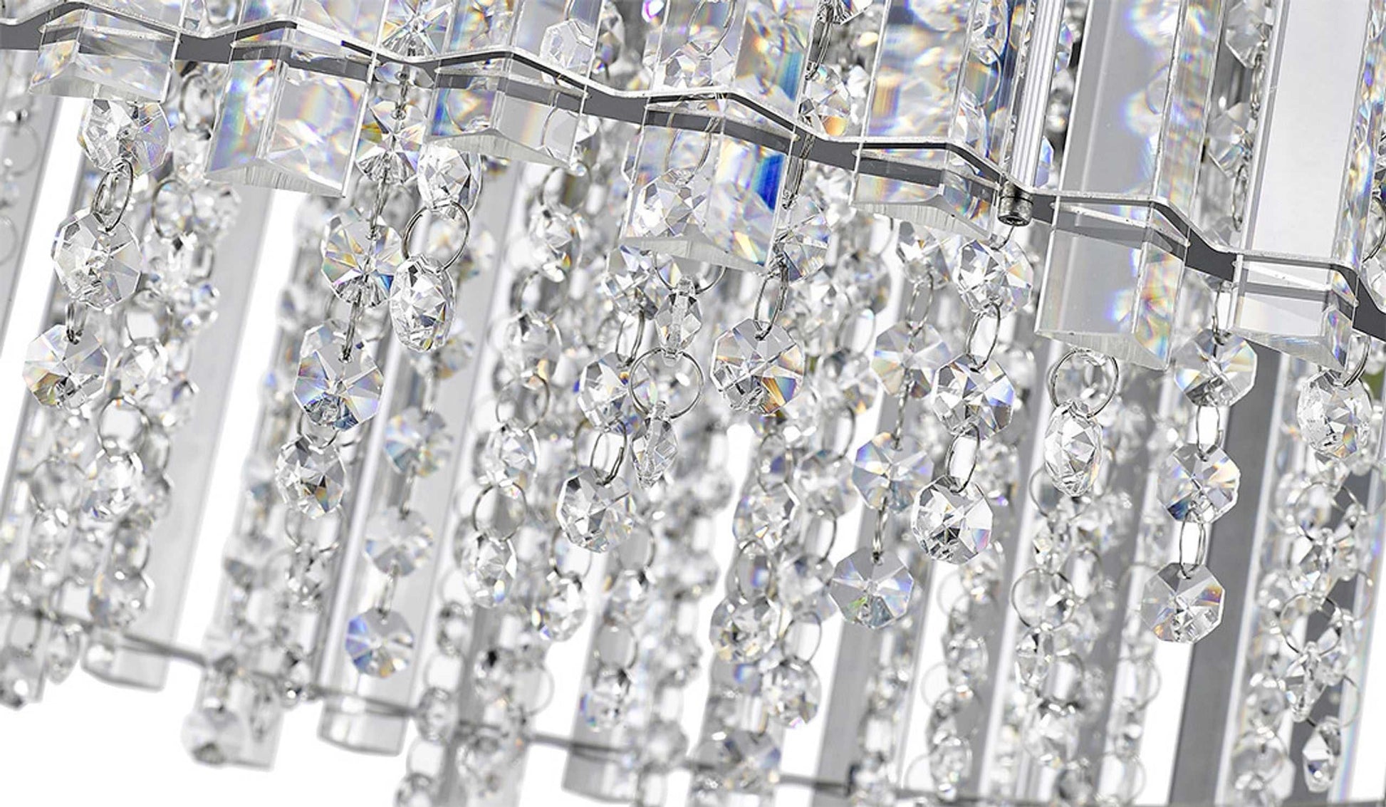 Hurley 6-Light Crystal Pendant Modition Lighting