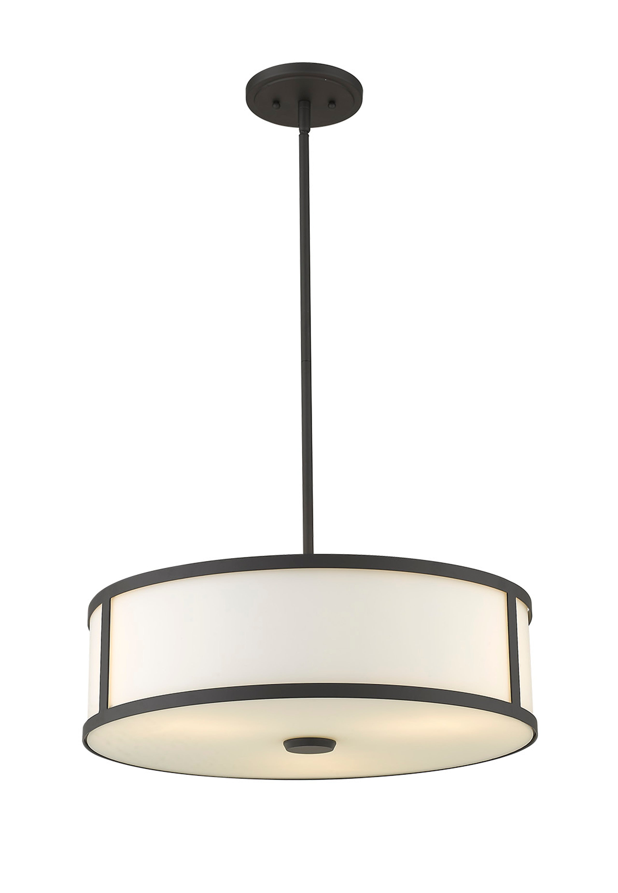 Panderio 3-Light 20" Nickel Pendant By Mirage Lighting-zoom-5