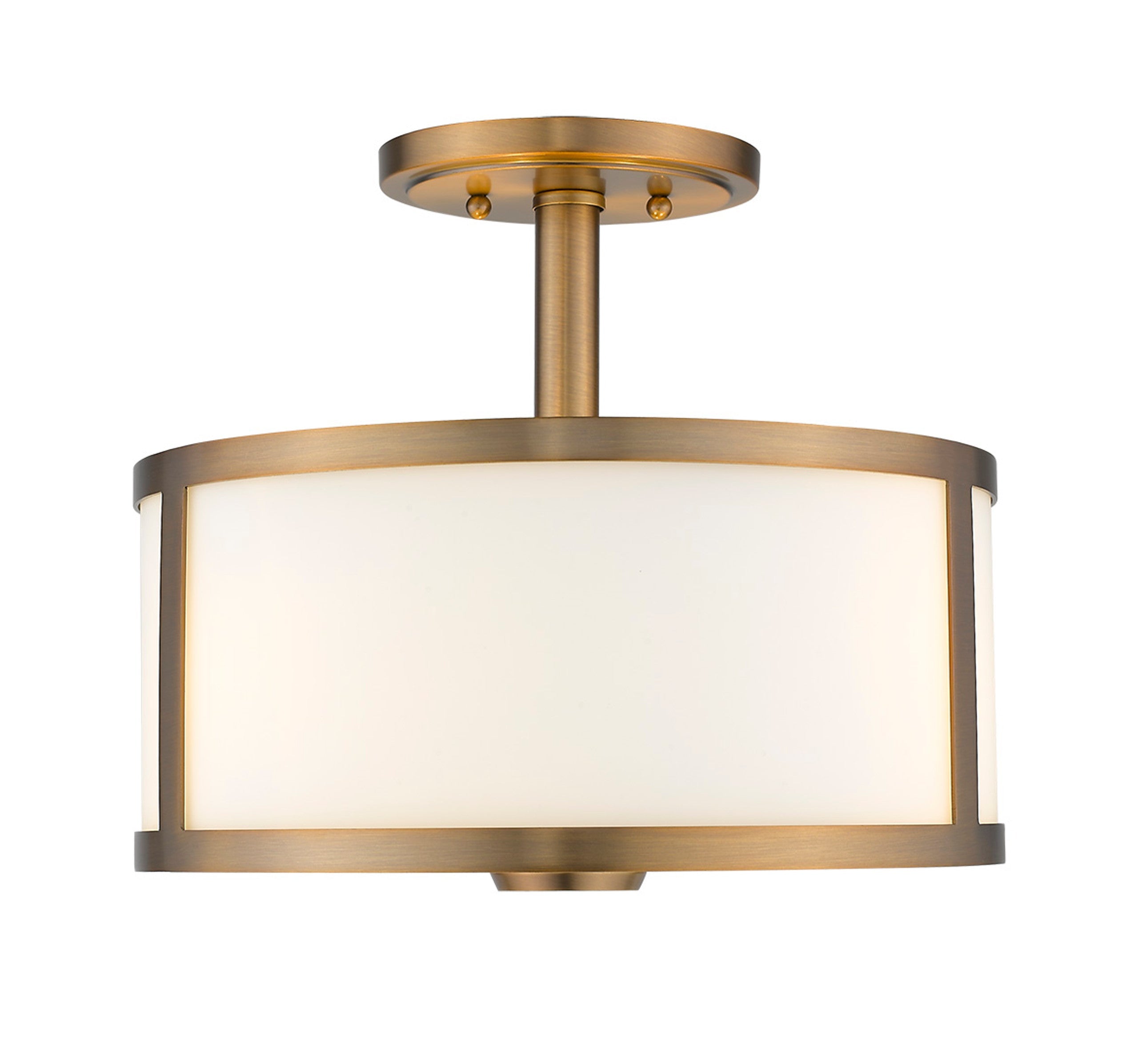Panderio 3-Light 13" Semi Flush Mount By Mirage Lighting-zoom-4