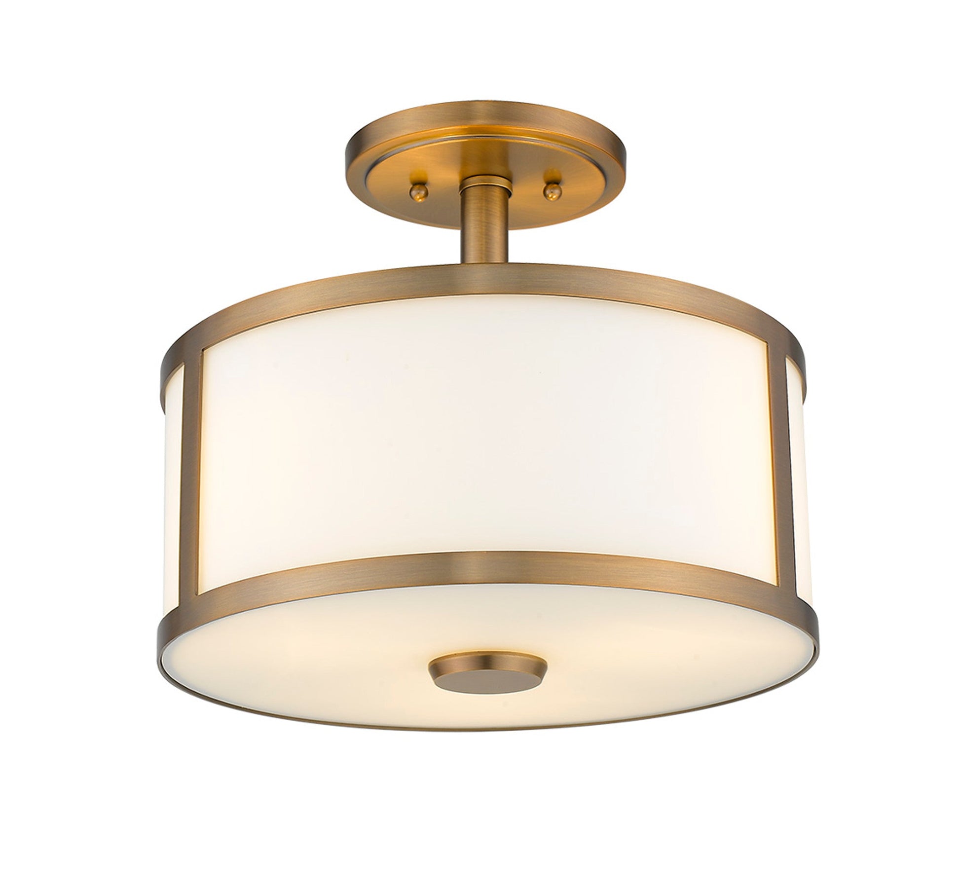 Panderio 3-Light 13" Semi Flush Mount By Mirage Lighting-3