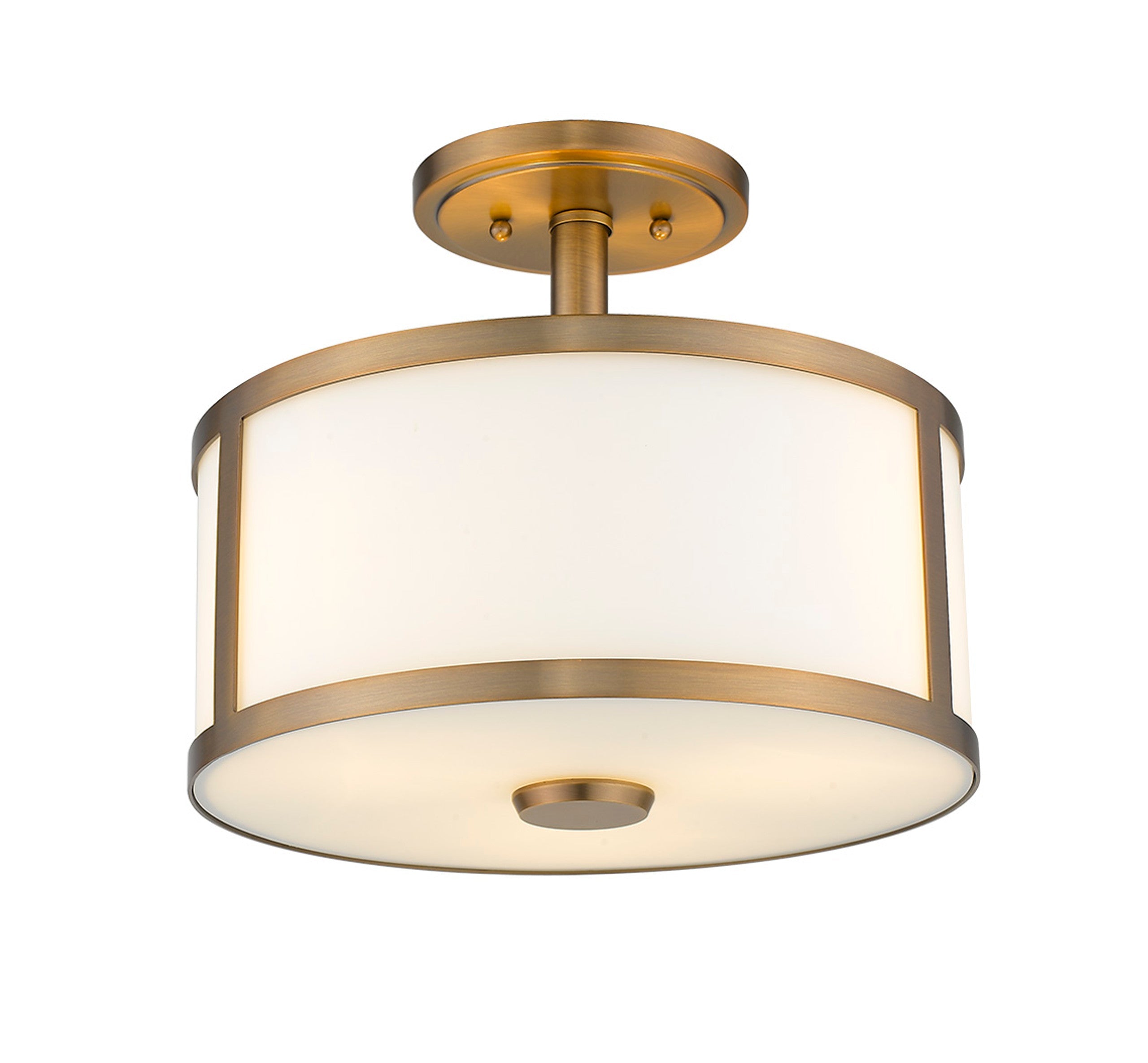 Panderio 3-Light 13" Semi Flush Mount By Mirage Lighting-zoom-3