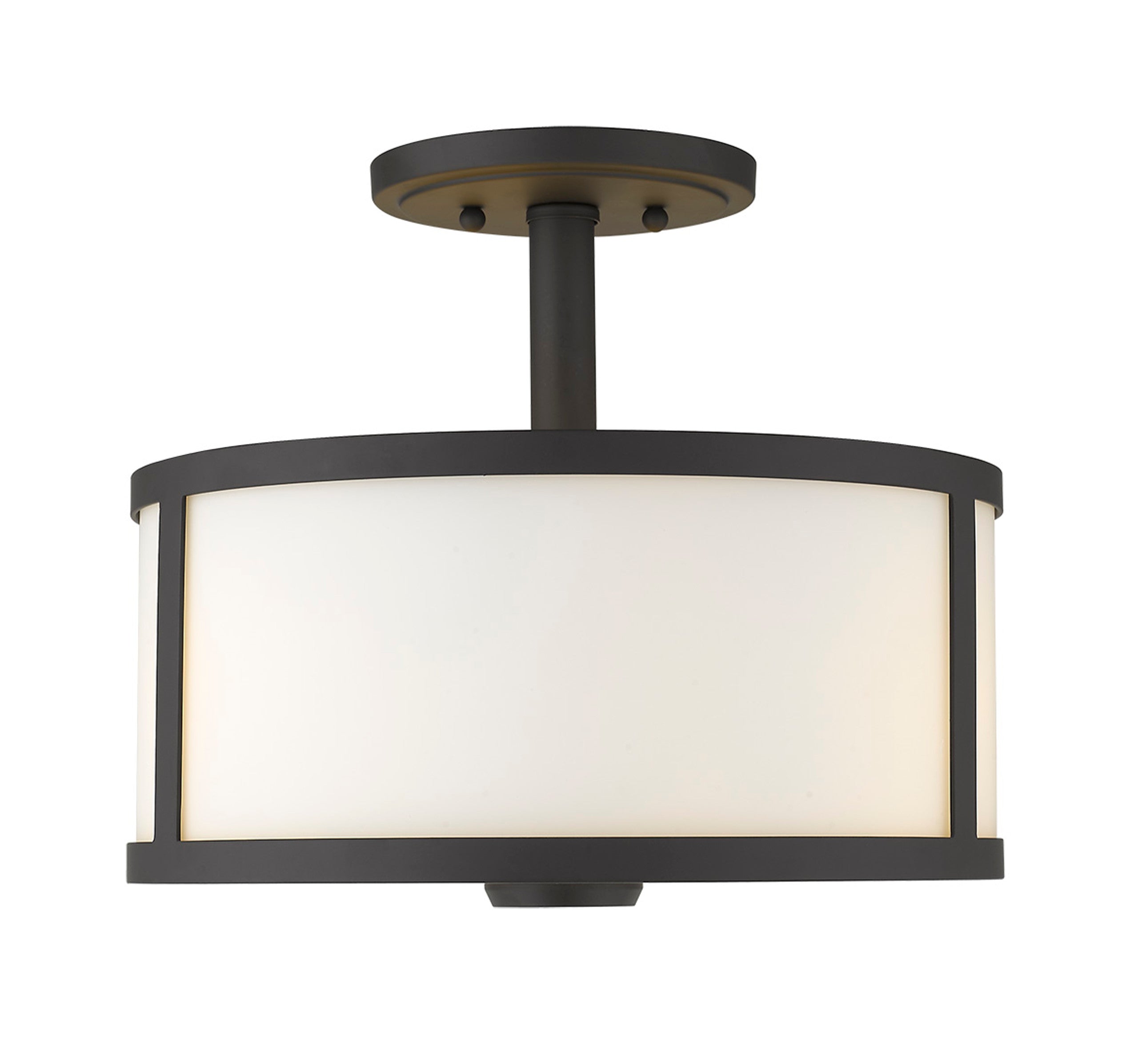 Panderio 3-Light 13" Semi Flush Mount By Mirage Lighting-zoom-2