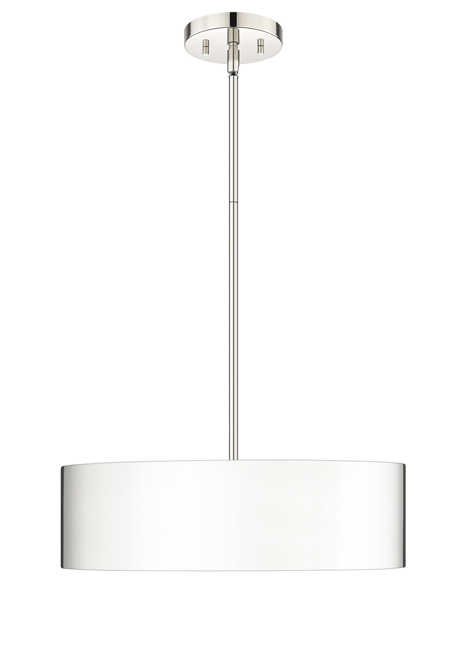 Piston 3-Light Polished Nickel Pendant Spanish Alabaster Stone Diffuser-7