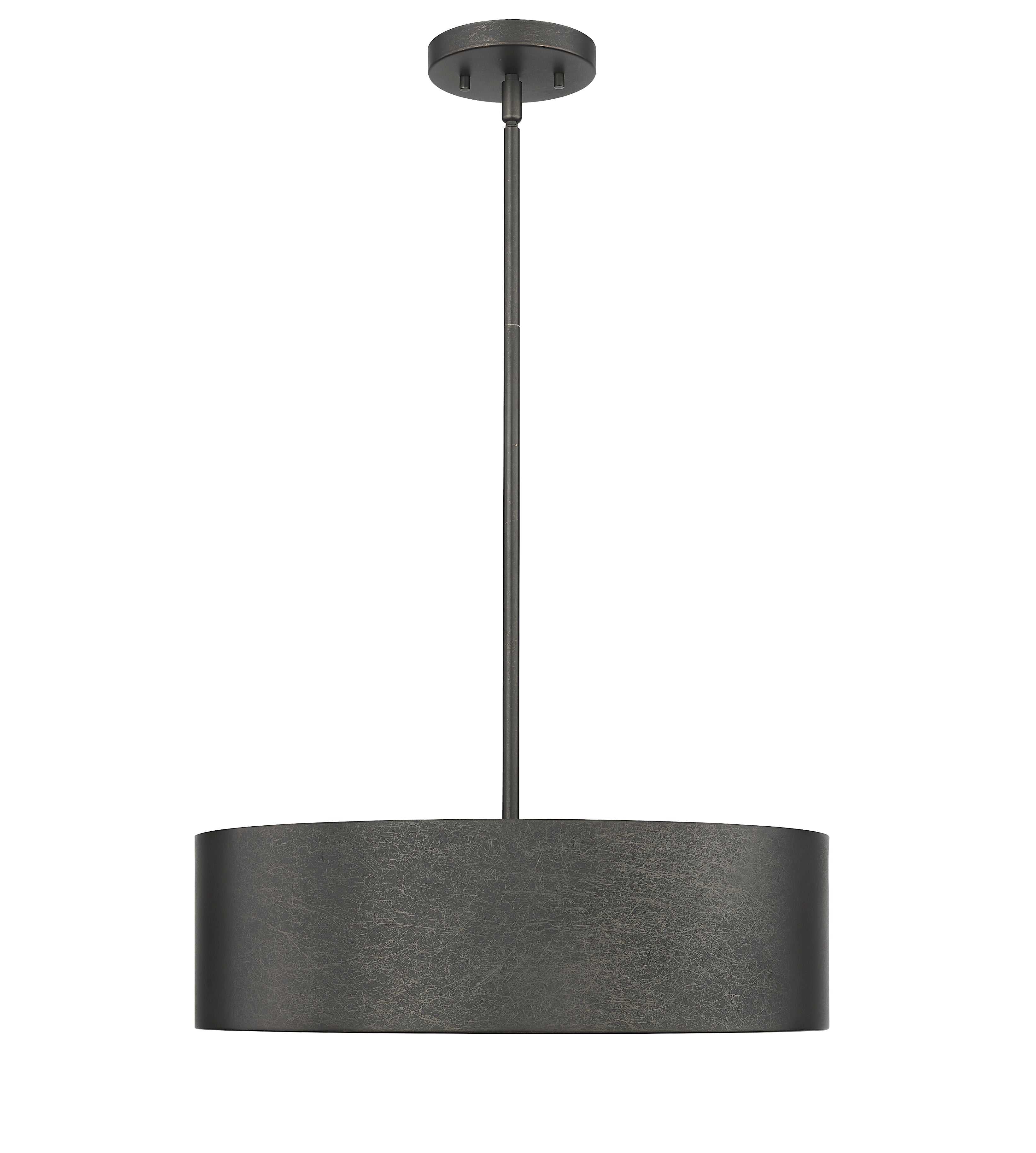 Piston 3-Light Gold Pendant Spanish Alabaster Stone Diffuser Modition Lighting