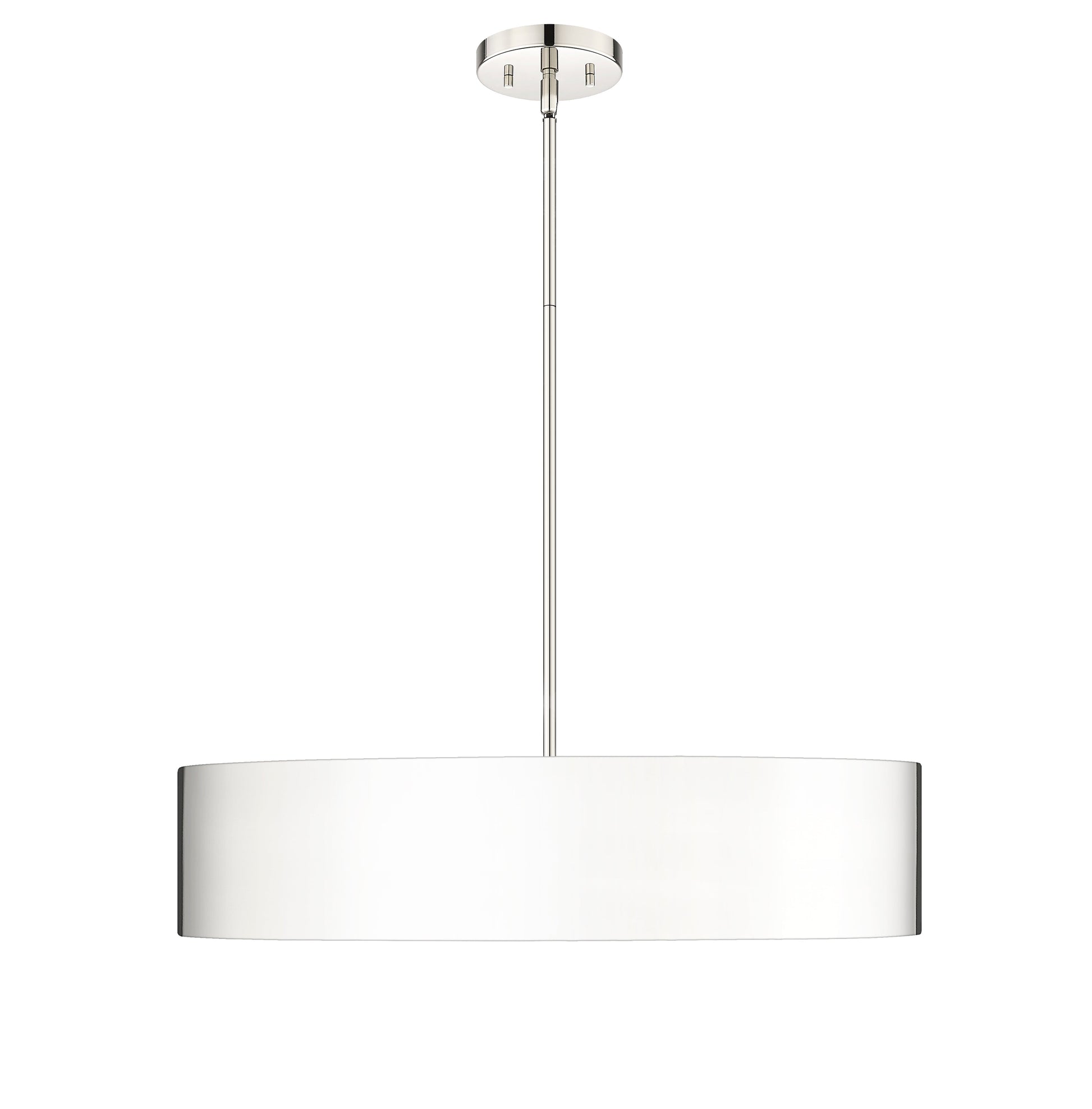 Piston 5-Light Polished Nickel Pendant Spanish Alabaster Stone Diffuser-2
