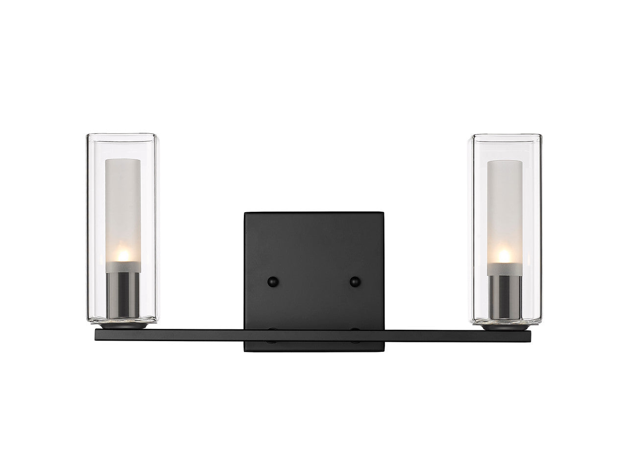 Beacon 2-Light Bathroom Vanity Light By Mirage Lighting - available from The Lighting Shoppe, trusted by Canadian homeowners