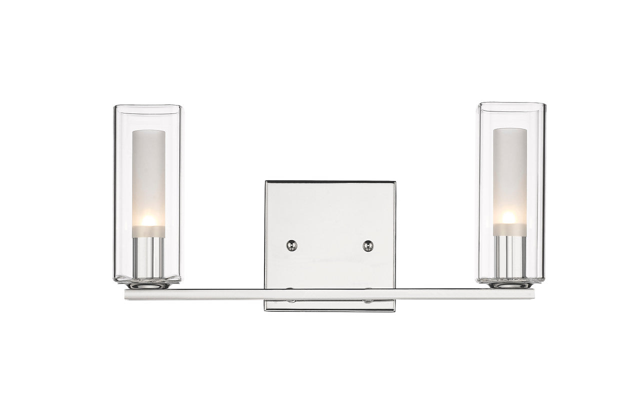 Beacon 2-Light Bathroom Vanity Light By Mirage Lighting
