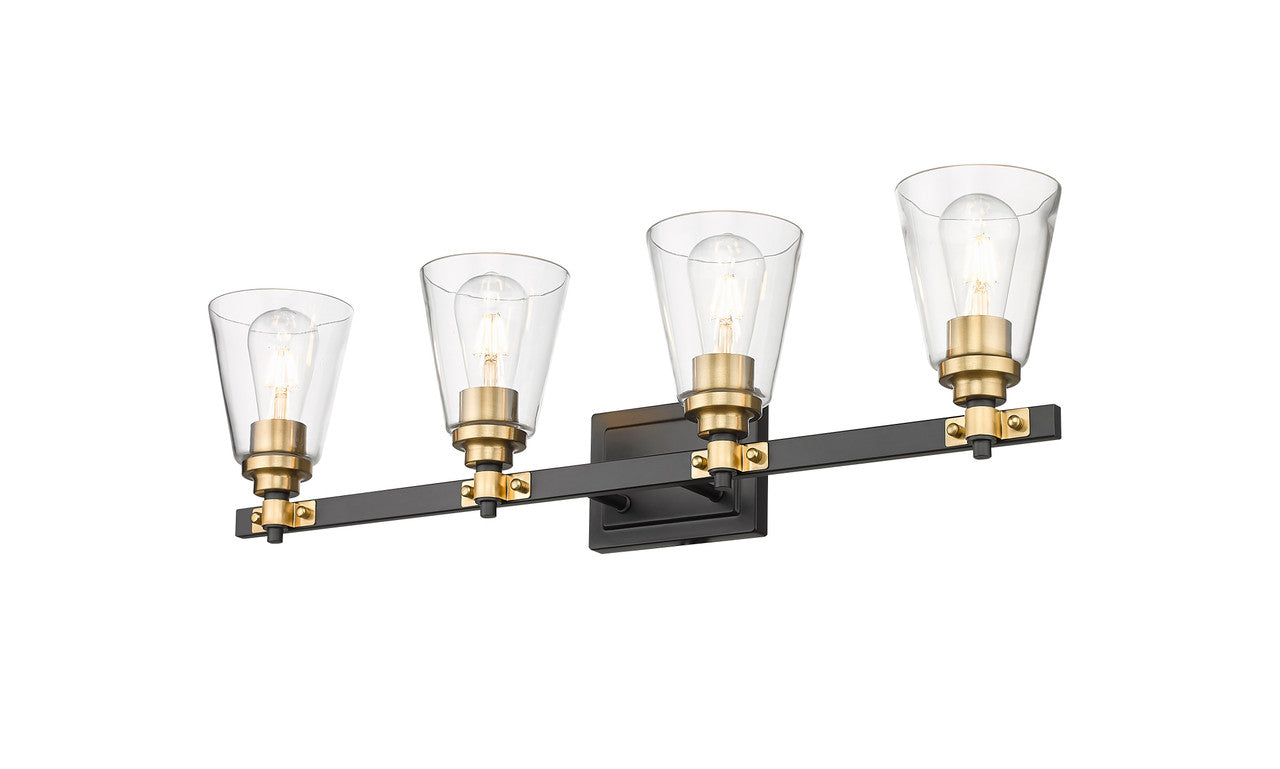 Senga 4 Light Bathroom Vanity Light by Mirage Lighting-2