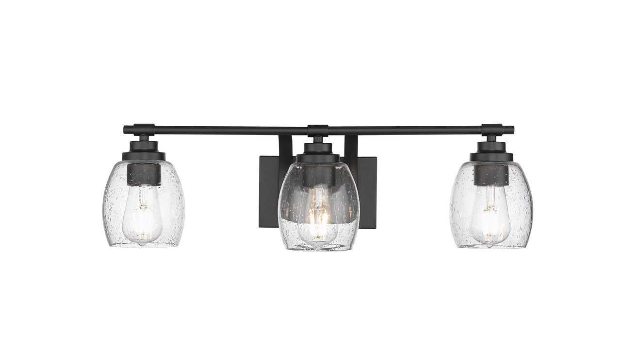 Julia 3 Light Bathroom Vanity Light by Mirage - available from The Lighting Shoppe, trusted by Canadian homeowners