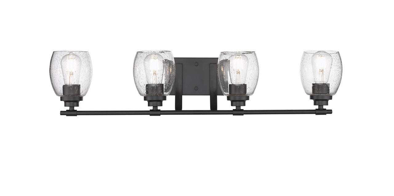 Julia 4 Light Bathroom Vanity Light by Mirage - available from The Lighting Shoppe, trusted by Canadian homeowners