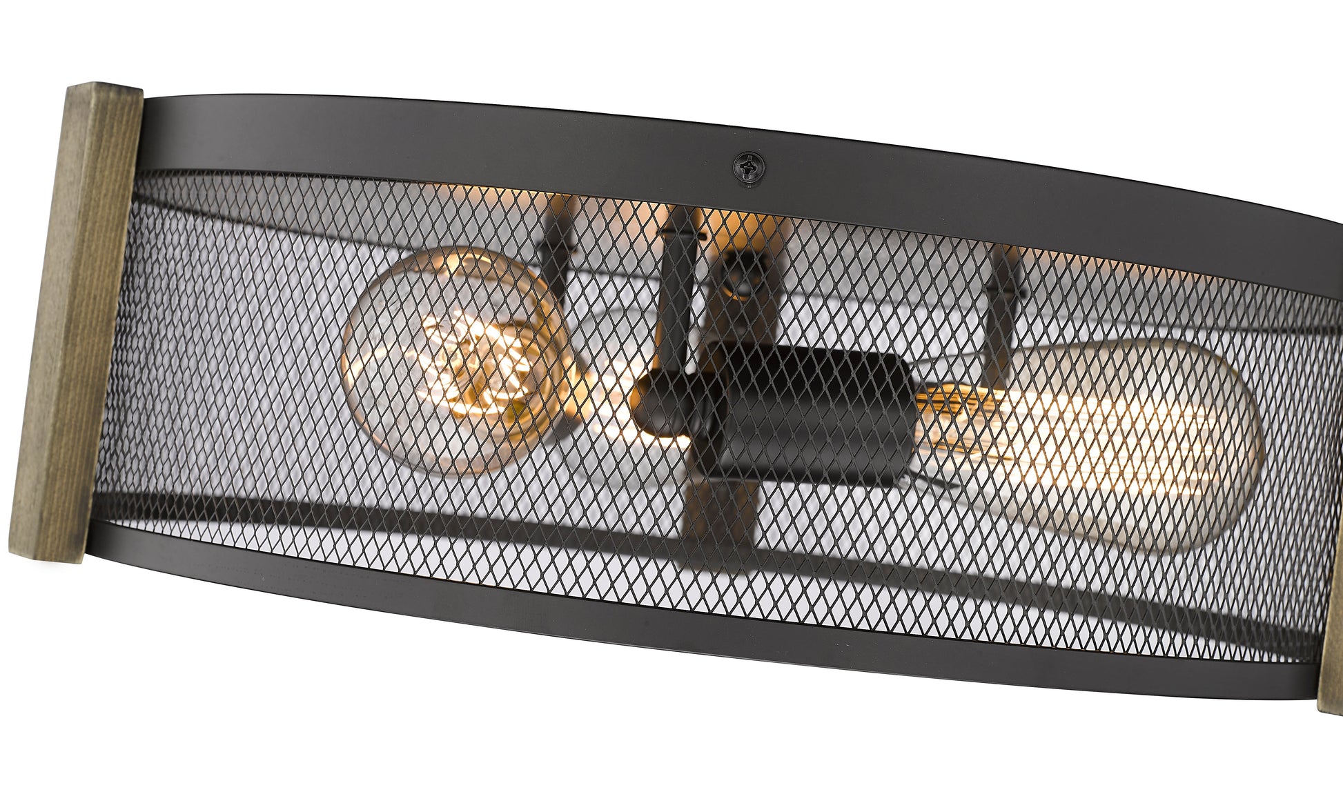 Britt 3-Light 16" Multi-Finish Flush Mount by Mirage Lighting-3