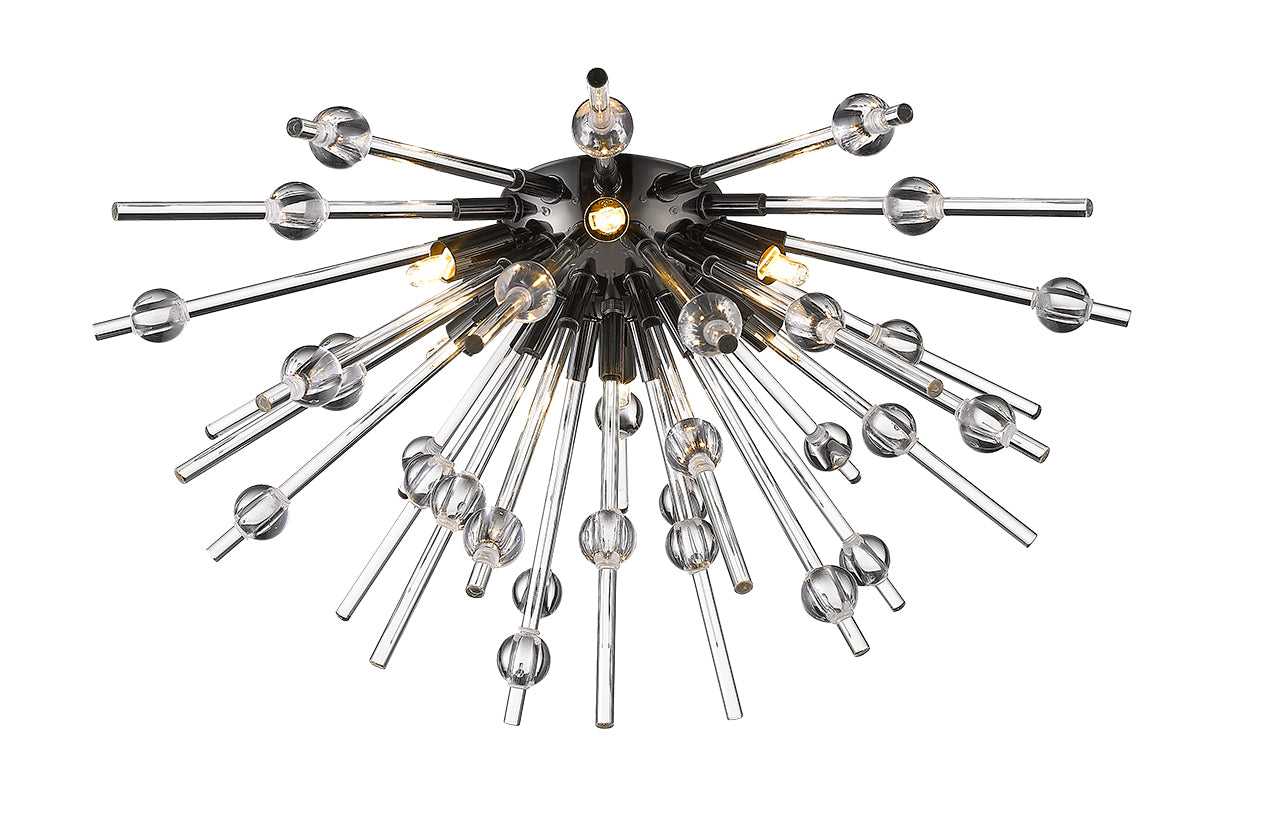 Starburst 6-Light Flush Mount Modition Lighting