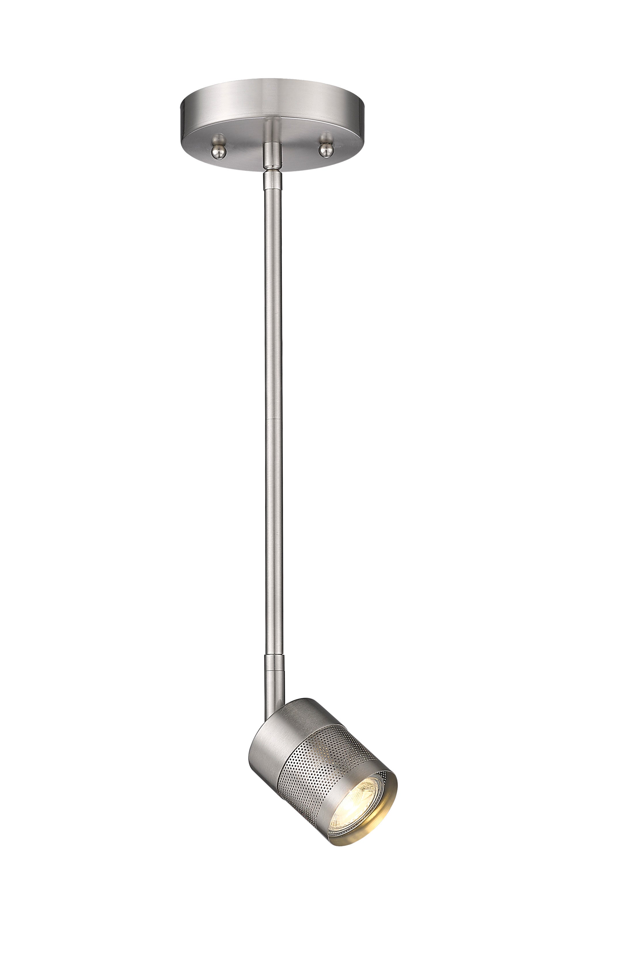 Peek Spot Light in Brushed Nickel Mirage Lighting