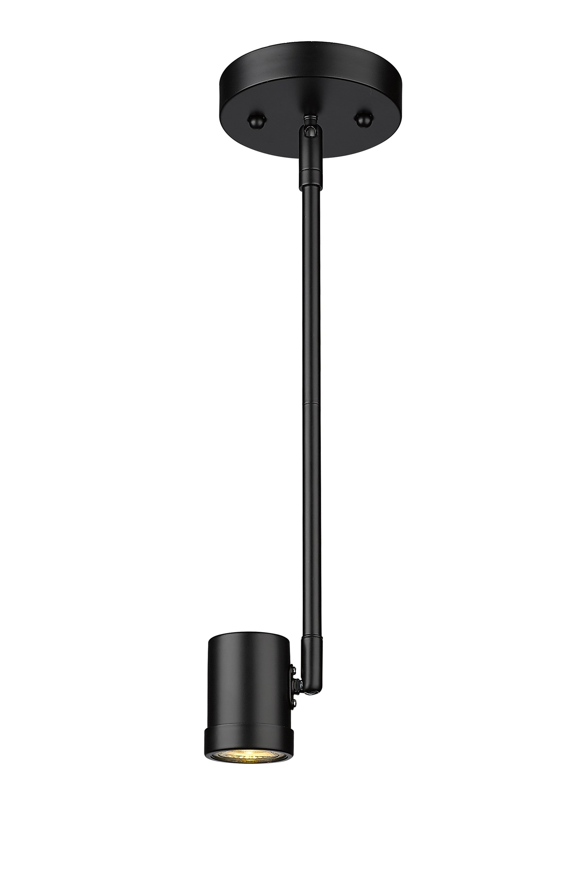 Spot-On Single Light Multi-Finish Black Track Mirage Lighting