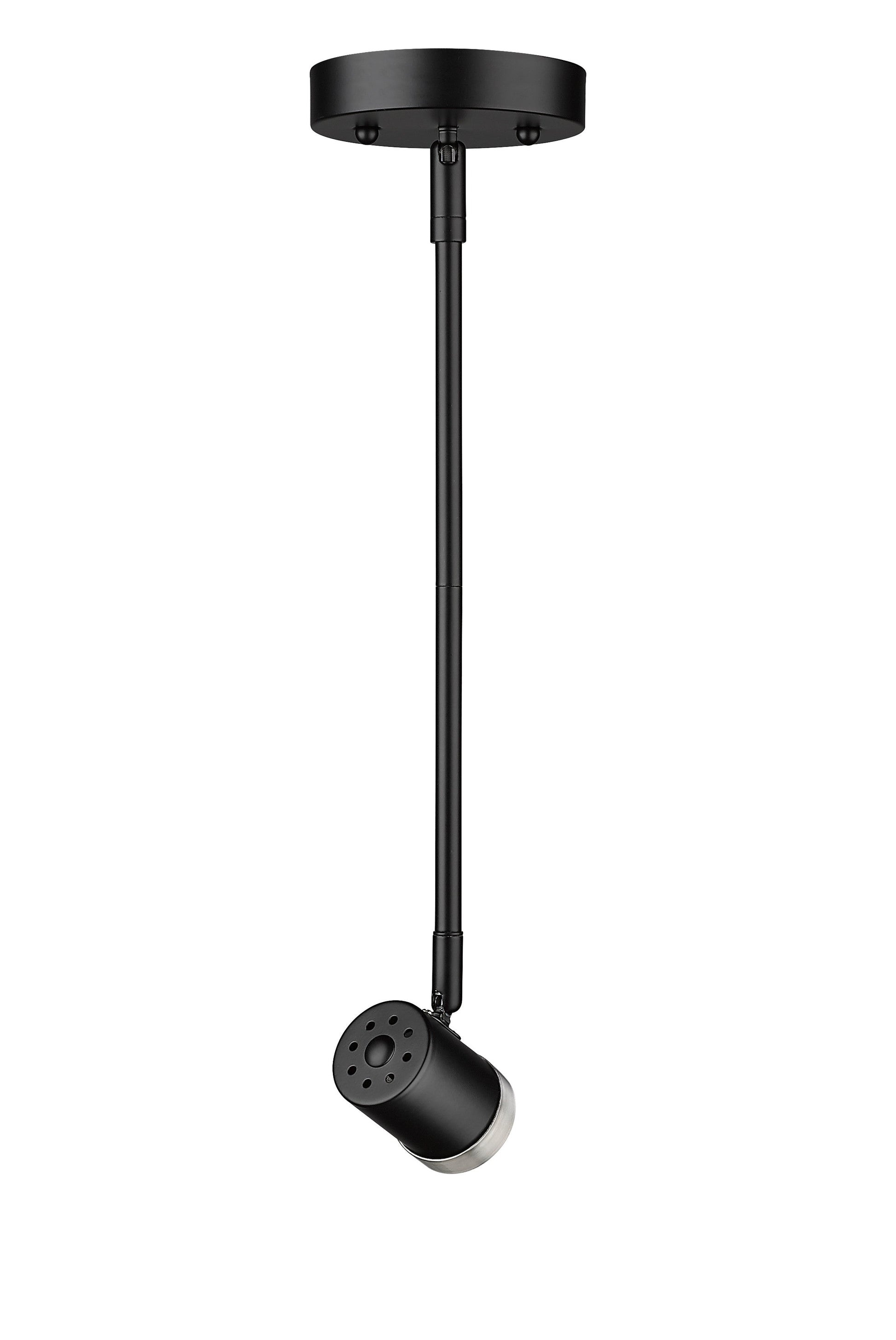 Spot-On Single Light Multi-Finish Black Track Mirage Lighting