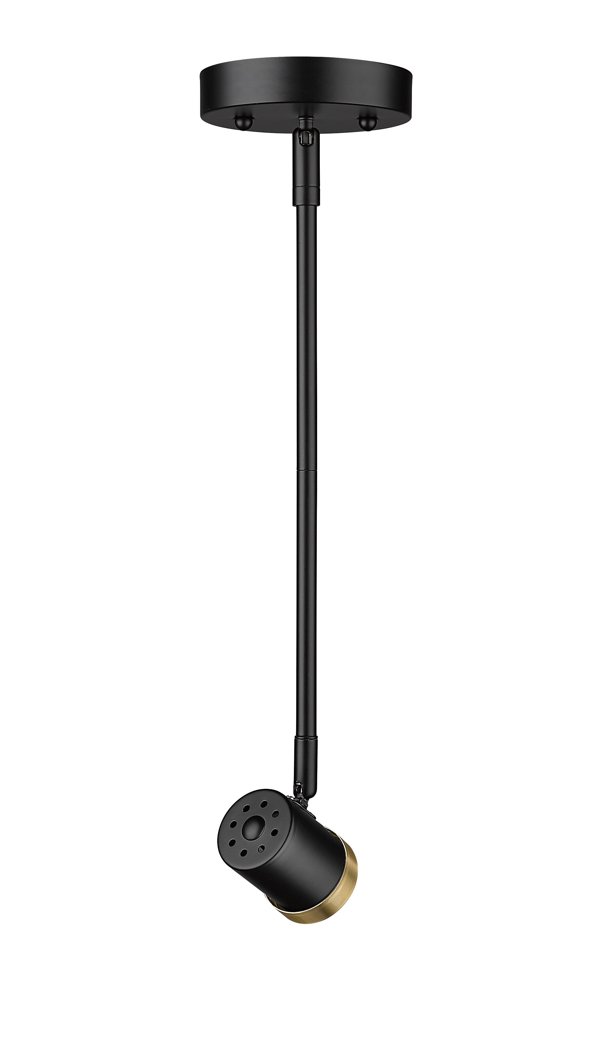 Spot-On Single Light Multi-Finish Black Track Mirage Lighting