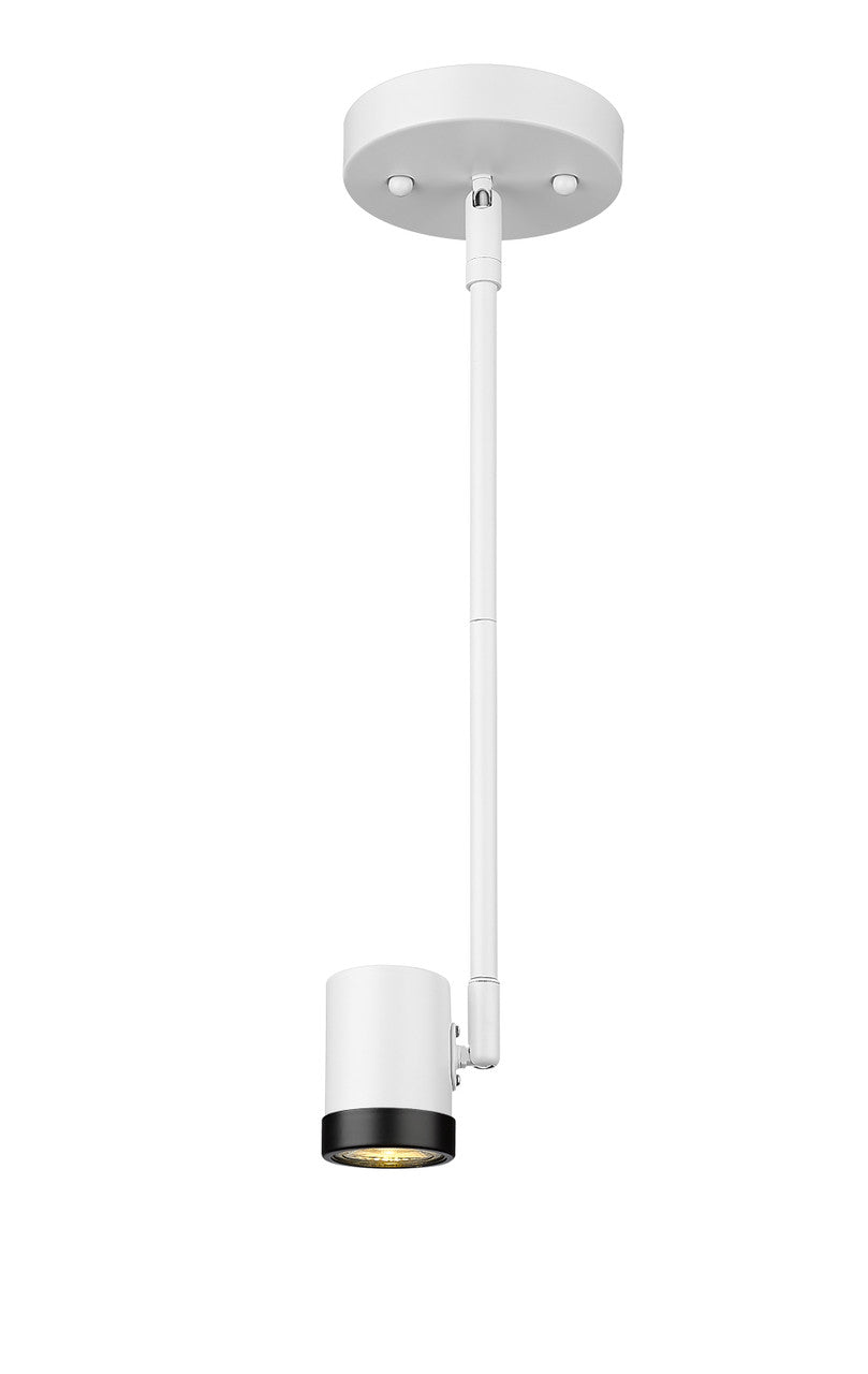 Spot-On Single Light Multi-Finish White Track Mirage Lighting