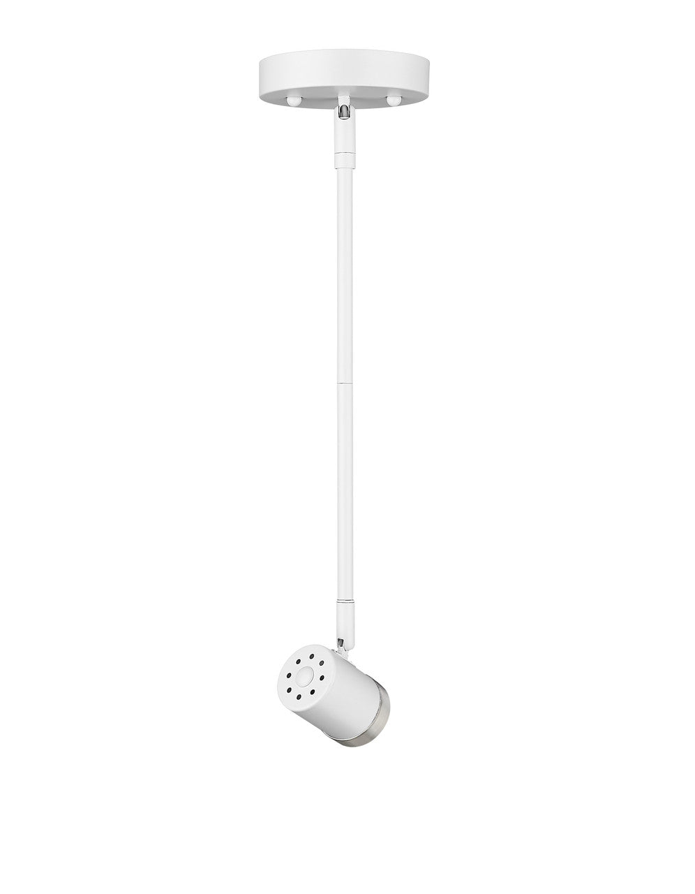 Spot-On Single Light Multi-Finish White Track Mirage Lighting