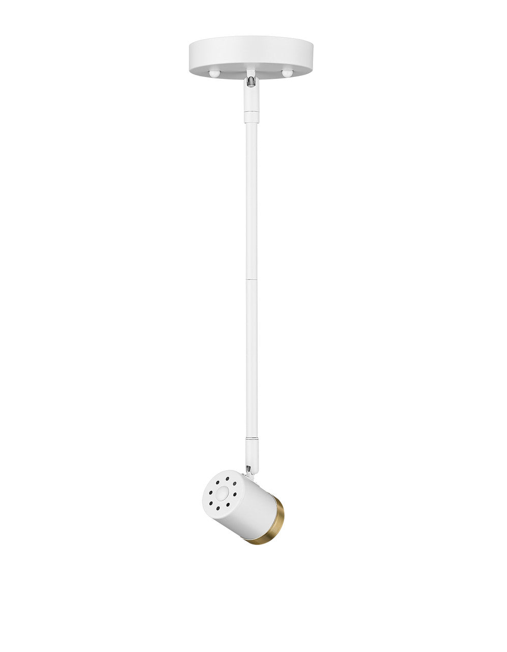 Spot-On Single Light Multi-Finish White Track Mirage Lighting