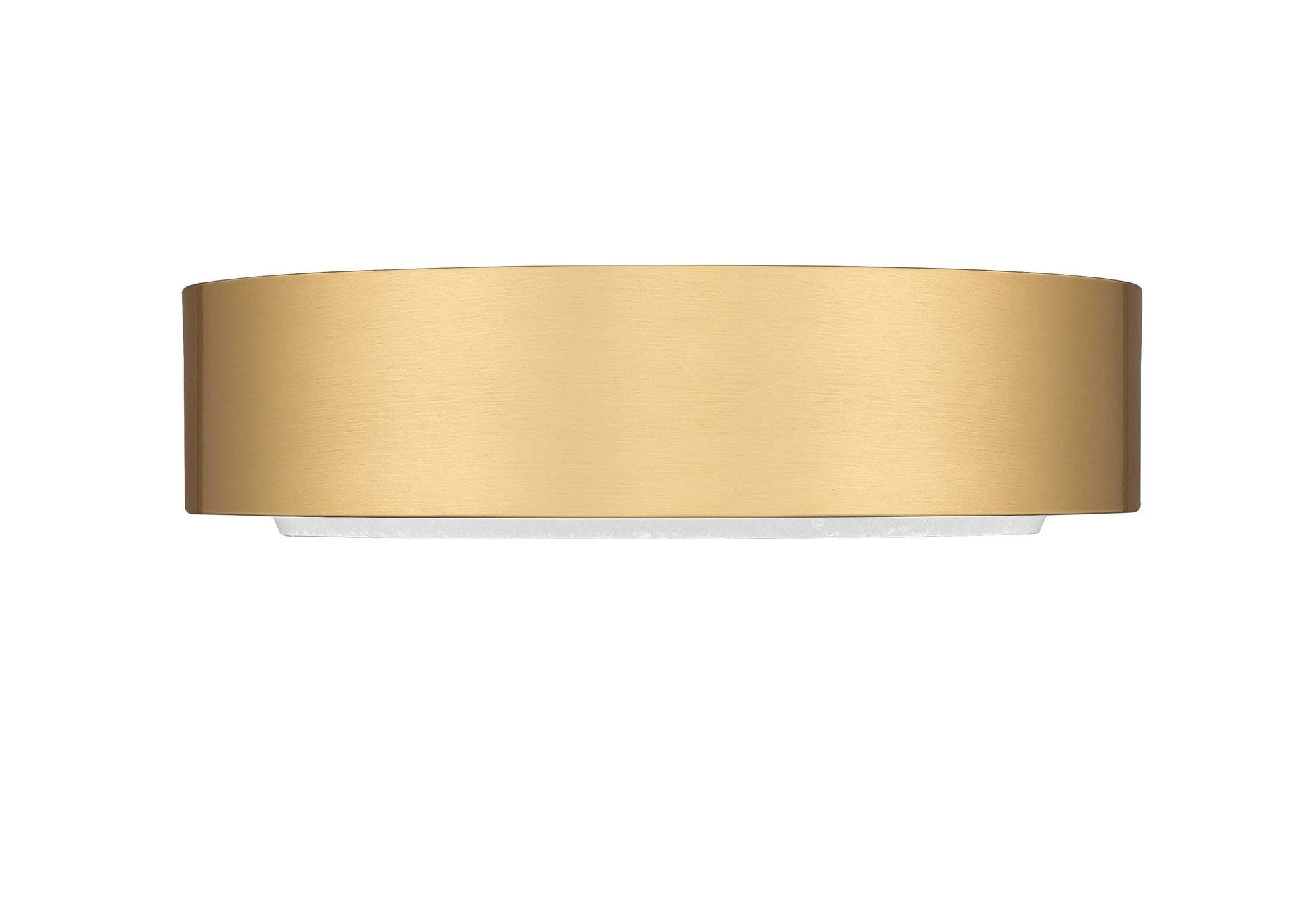 Crescent Alabaster 11" 5CCT LED Flush Mount w/Replaceable LED Module-2