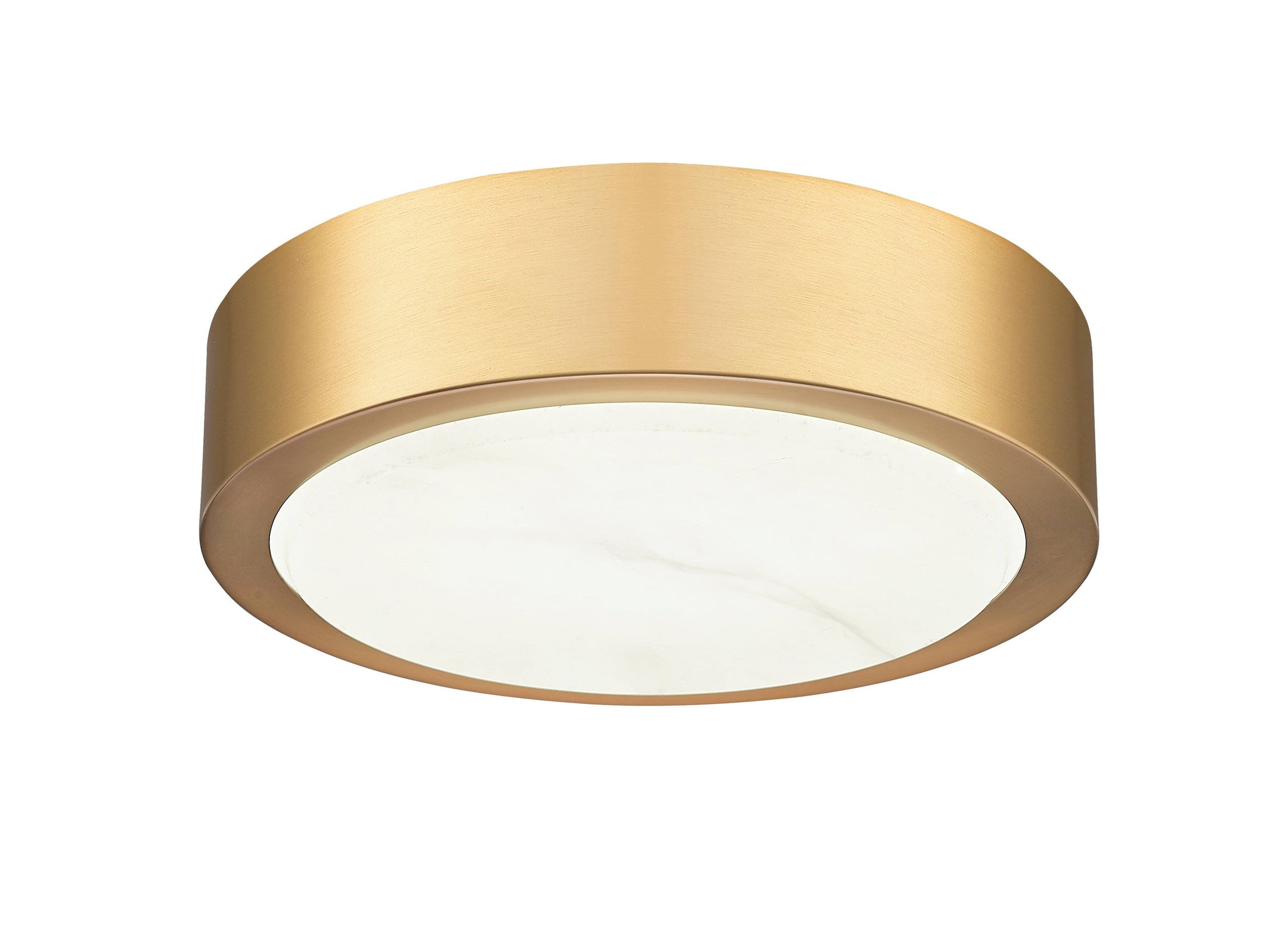 Crescent Alabaster 11" 5CCT LED Flush Mount w/Replaceable LED Module-zoom-3