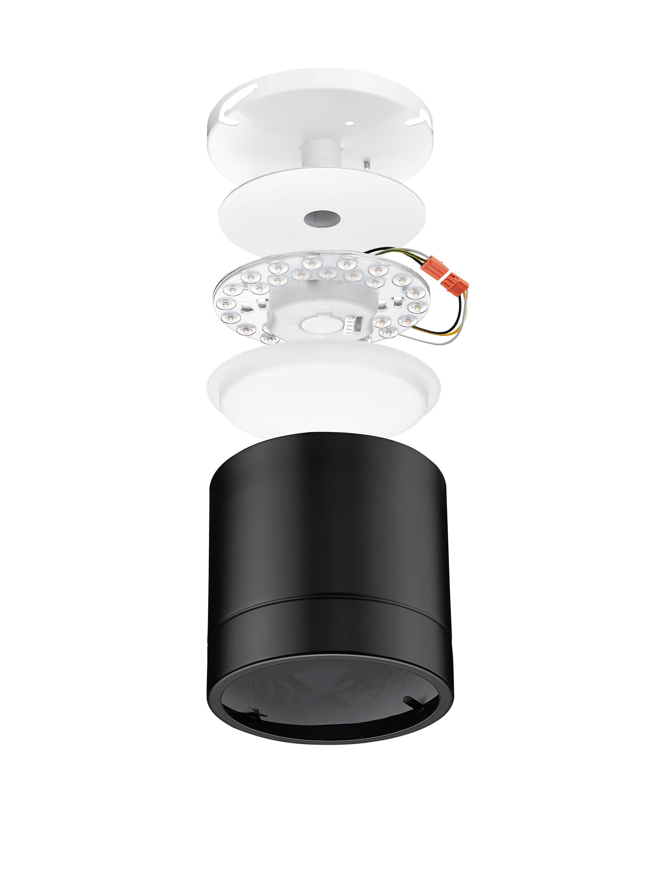 Step 6" 5CCT LED Flush Mount w/Replaceable LED Module-zoom-4