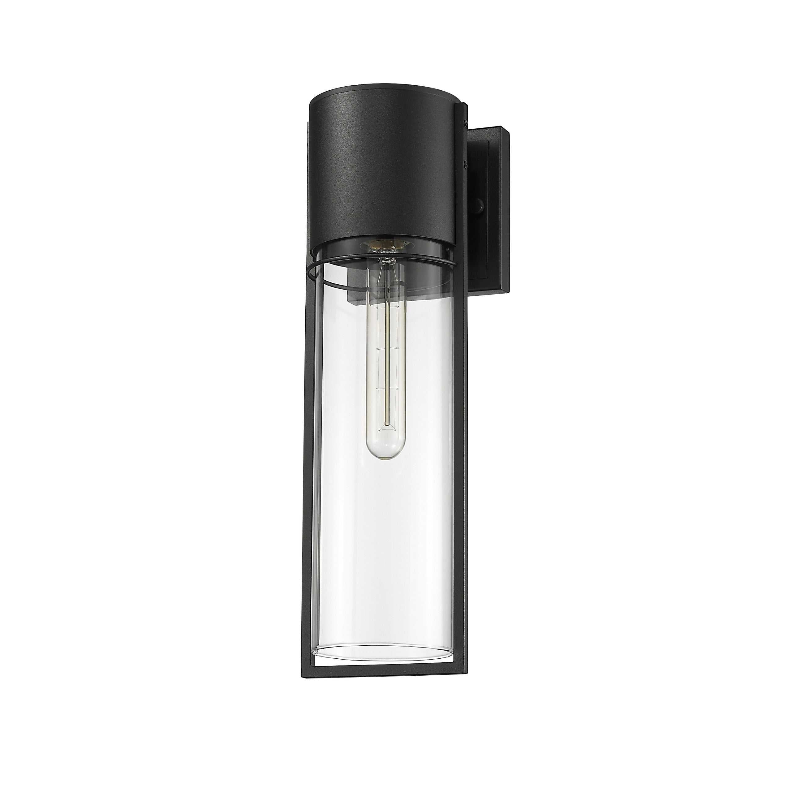 Dune 1-Light Stainless Steel Large Outdoor Wall Light Mirage Lighting