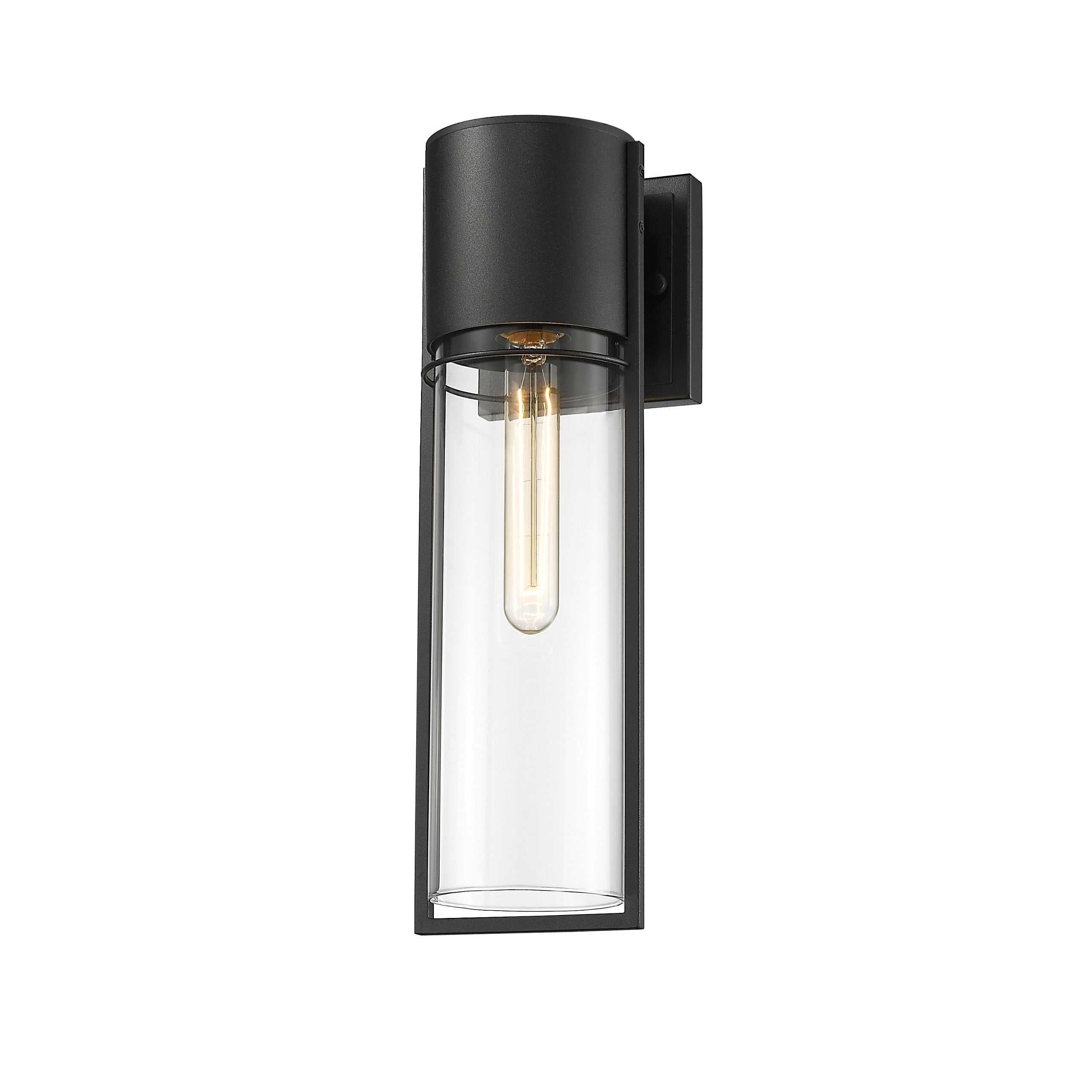 Dune 1-Light Stainless Steel Large Outdoor Wall Light - available from The Lighting Shoppe, trusted by Canadian homeowners