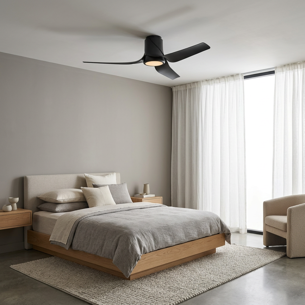 Banana Leaf 53" Flush Ceiling Fan-zoom-2