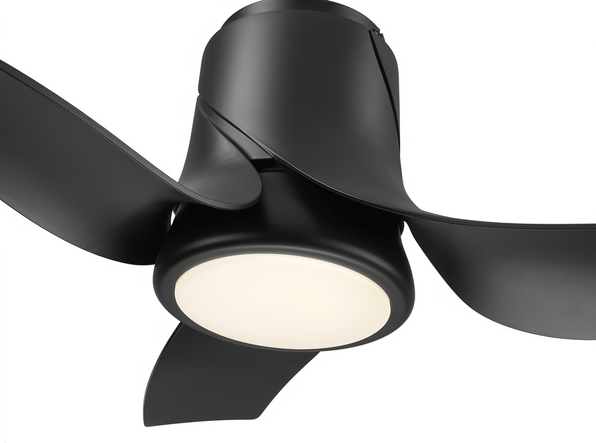 Banana Leaf 53" Flush Ceiling Fan-zoom-7