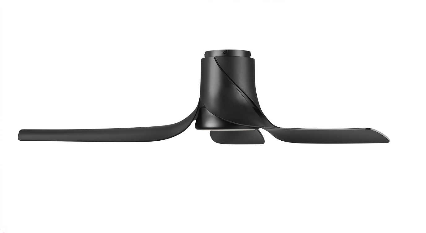 Banana Leaf 53" Flush Ceiling Fan-zoom-4