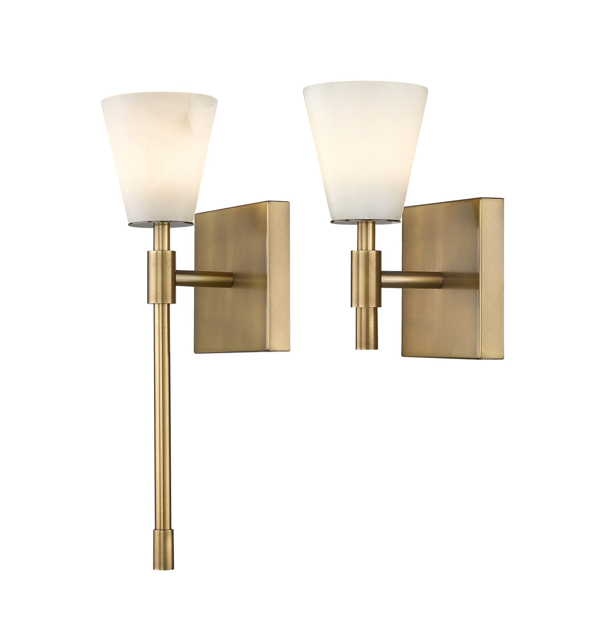 Ironstone 1-Light Spanish Alabster Wall Sconce-zoom-3