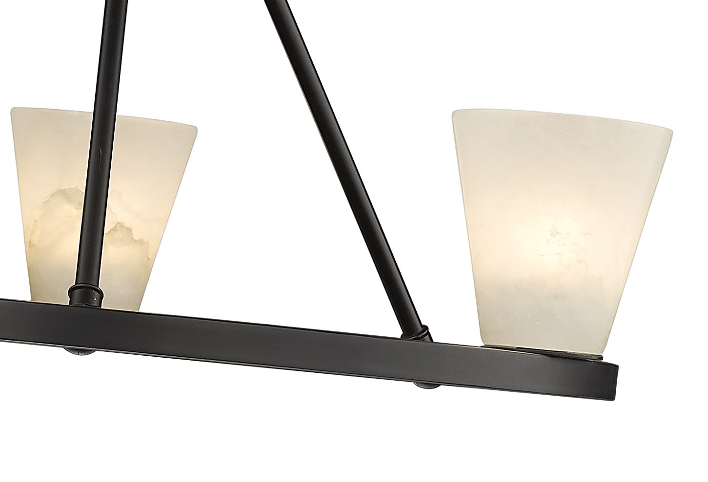 Ironstone 3-Light Spanish Alabaster Chandelier-zoom-18