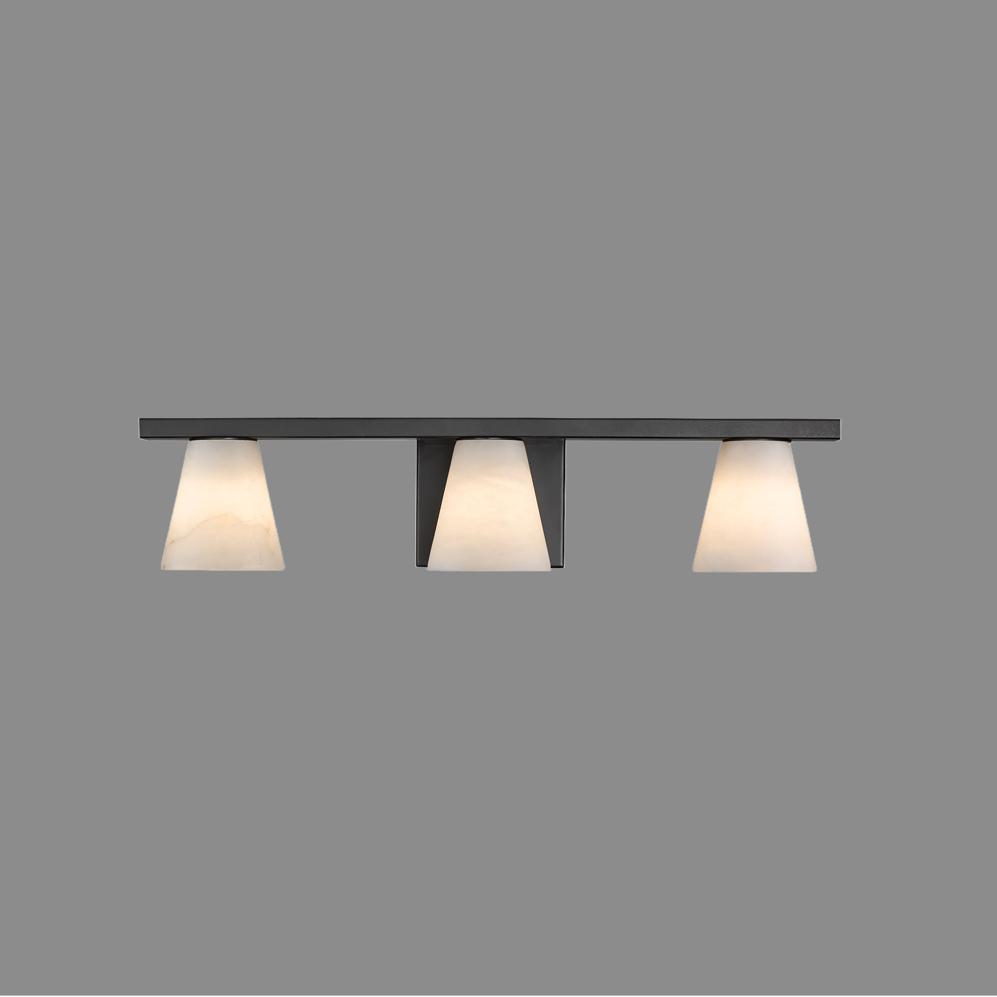 Ironstone 3-Light Spanish Alabster Vanity Light-8