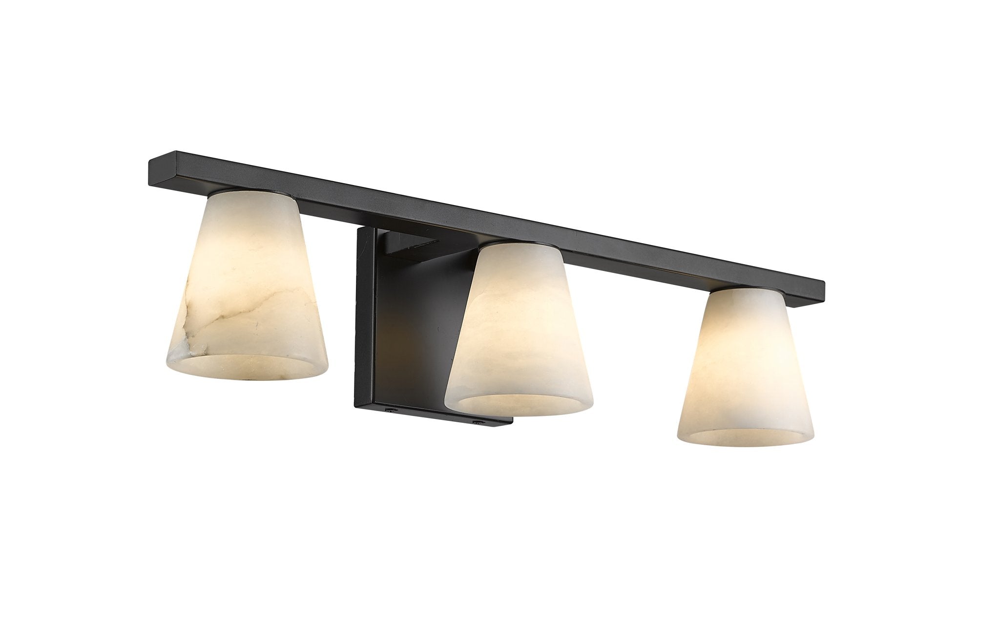 Ironstone 3-Light Spanish Alabster Vanity Light-zoom-4
