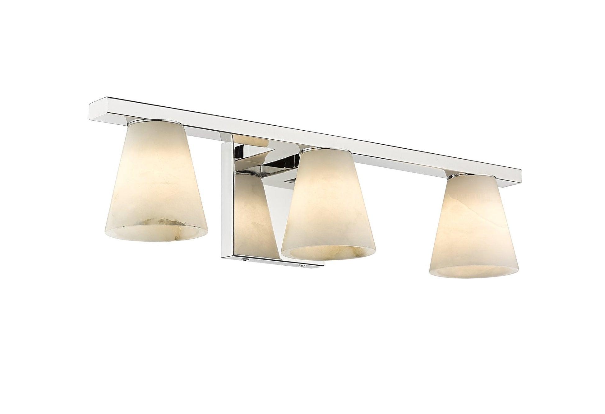 Ironstone 3-Light Spanish Alabster Vanity Light-6