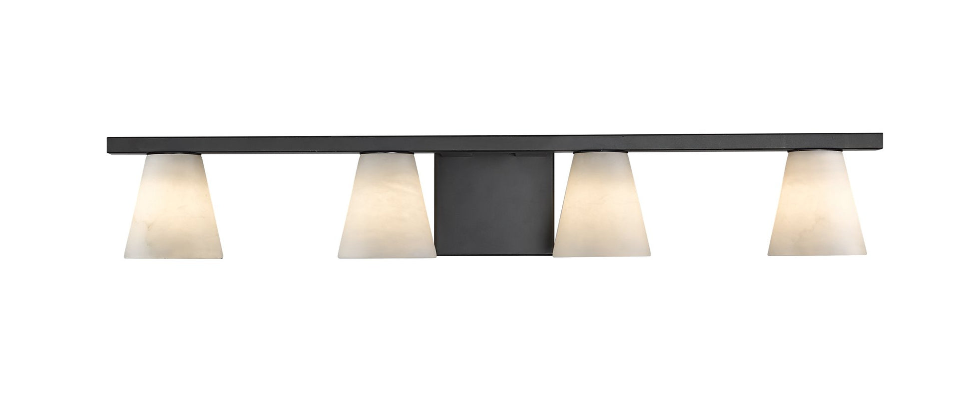 Ironstone 4-Light Spanish Alabster Vanity Light-4