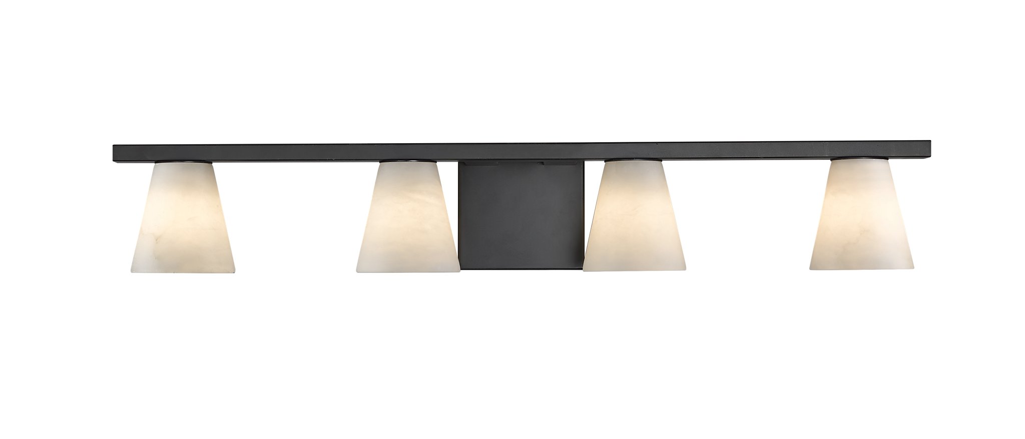 Ironstone 4-Light Spanish Alabster Vanity Light-zoom-4