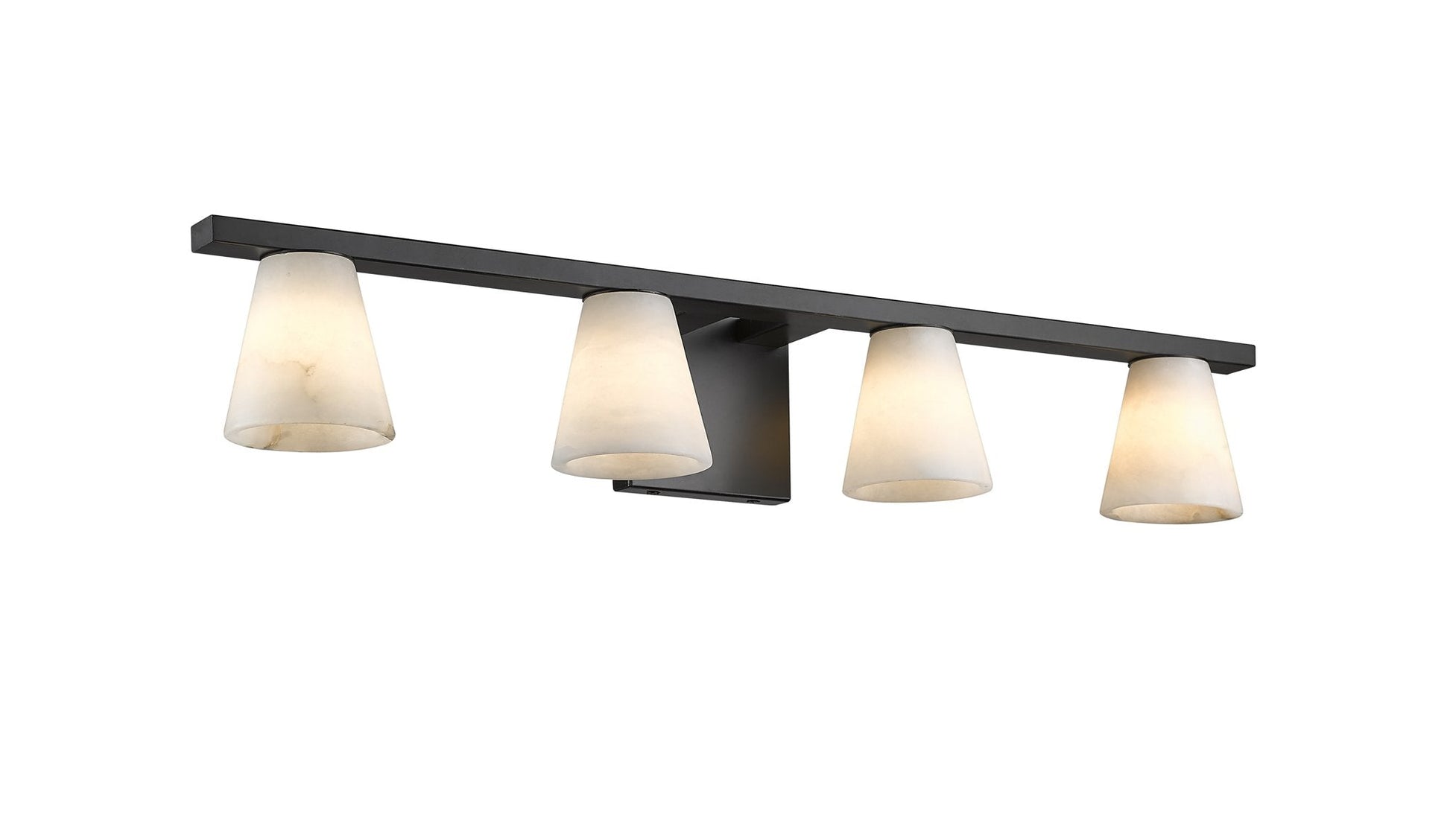 Ironstone 4-Light Spanish Alabster Vanity Light-6