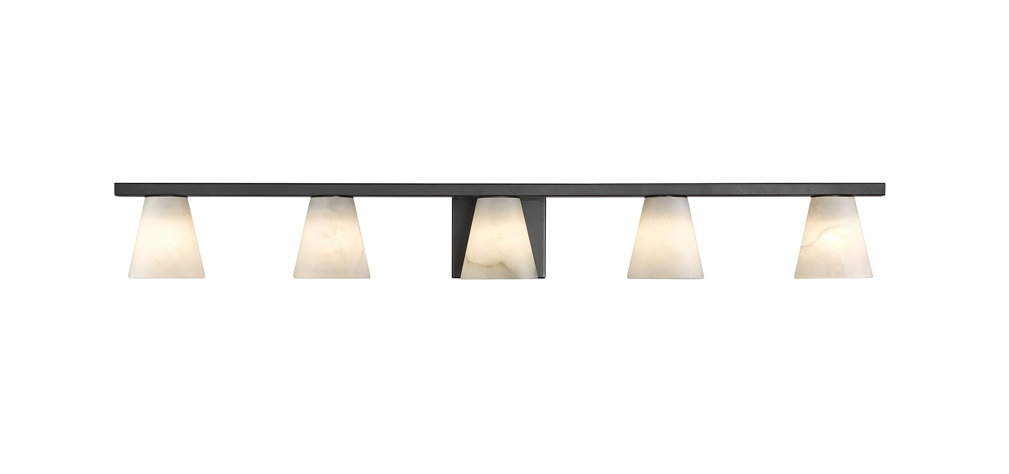 Ironstone 5-Light Spanish Alabster Vanity Light - available from The Lighting Shoppe, trusted by Canadian homeowners