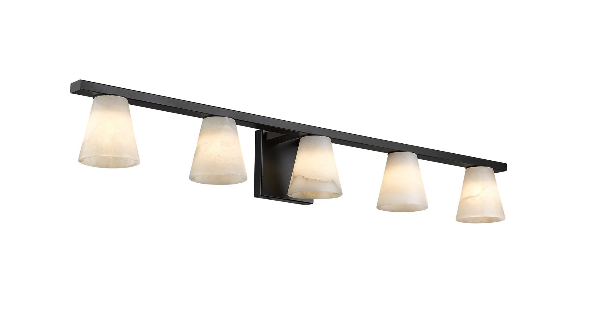 Ironstone 5-Light Spanish Alabster Vanity Light-5