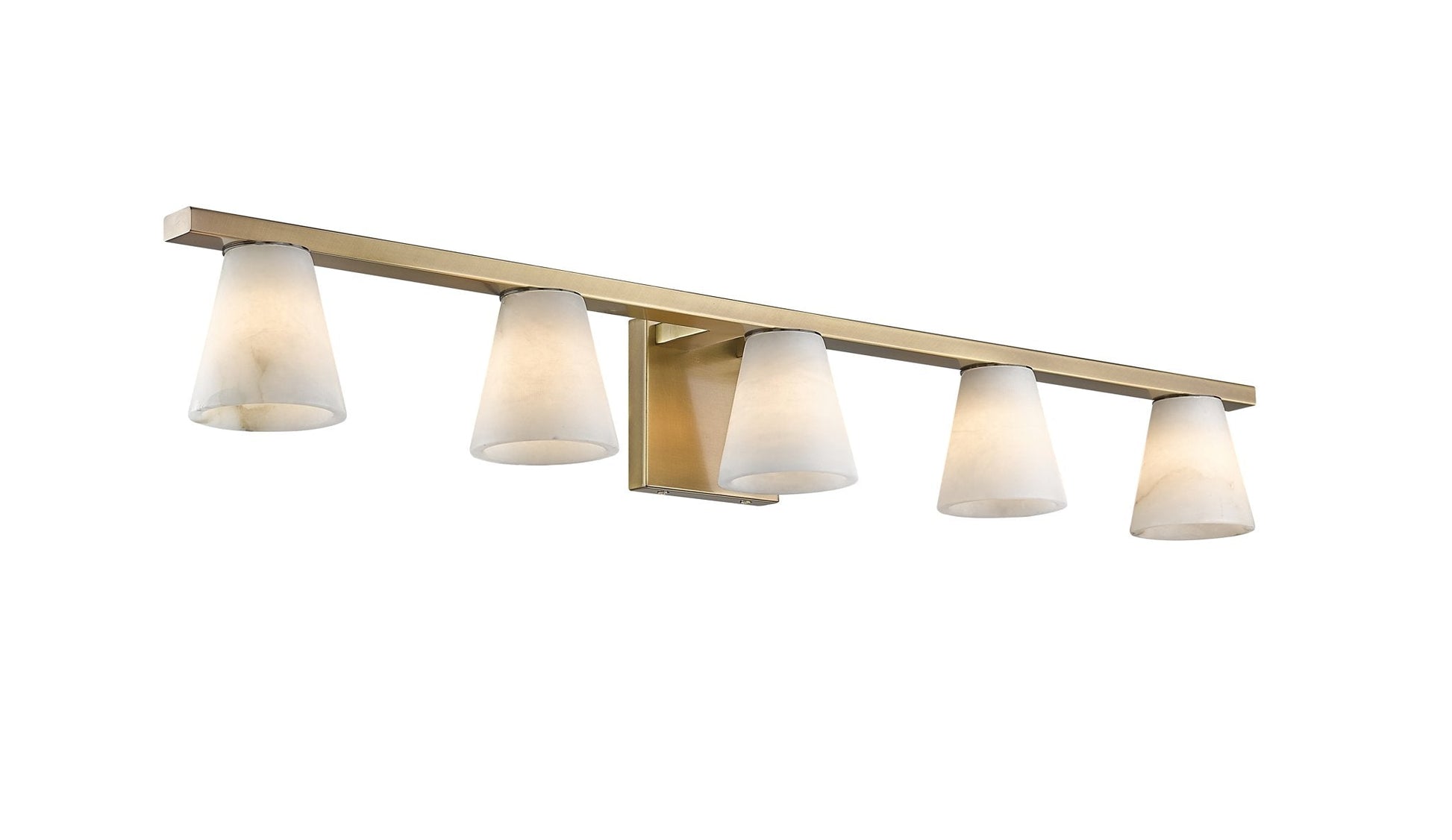 Ironstone 5-Light Spanish Alabster Vanity Light-4